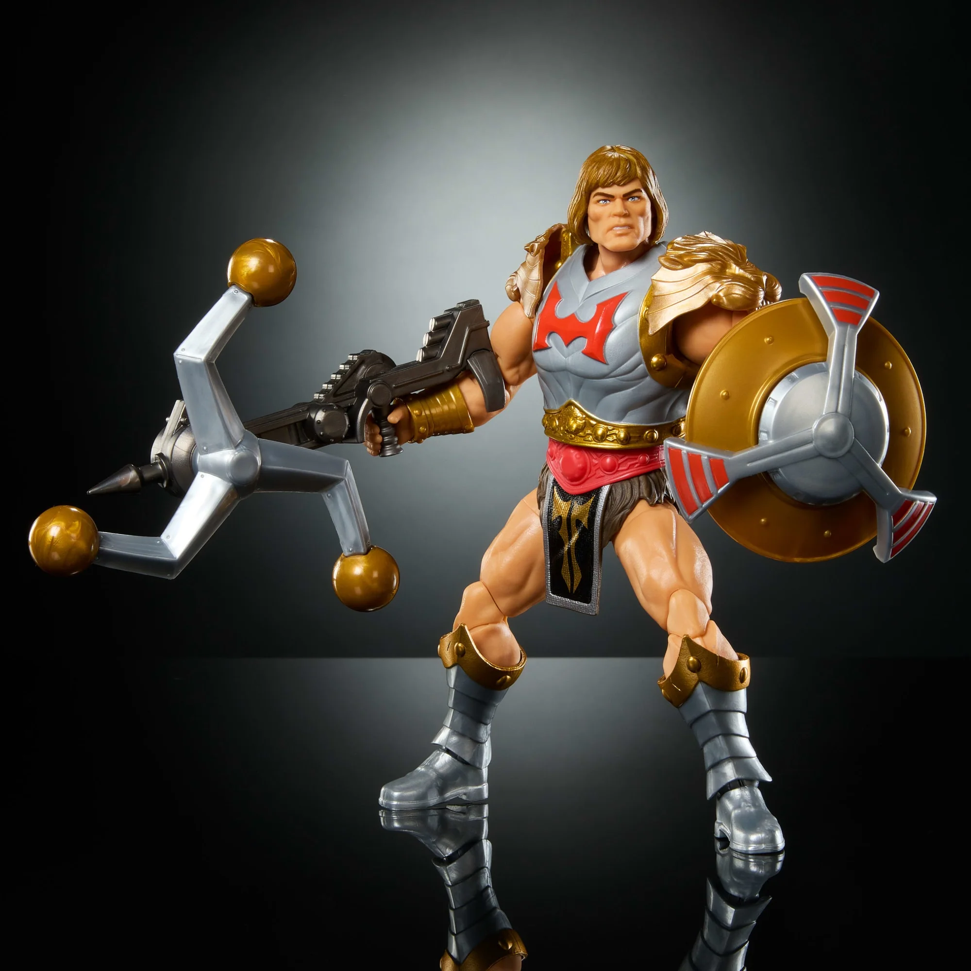 Masters Universe Masterverse New Eternia Flying Fists He-Man, MOTU Action Figure, 30 Articulations - Image 4