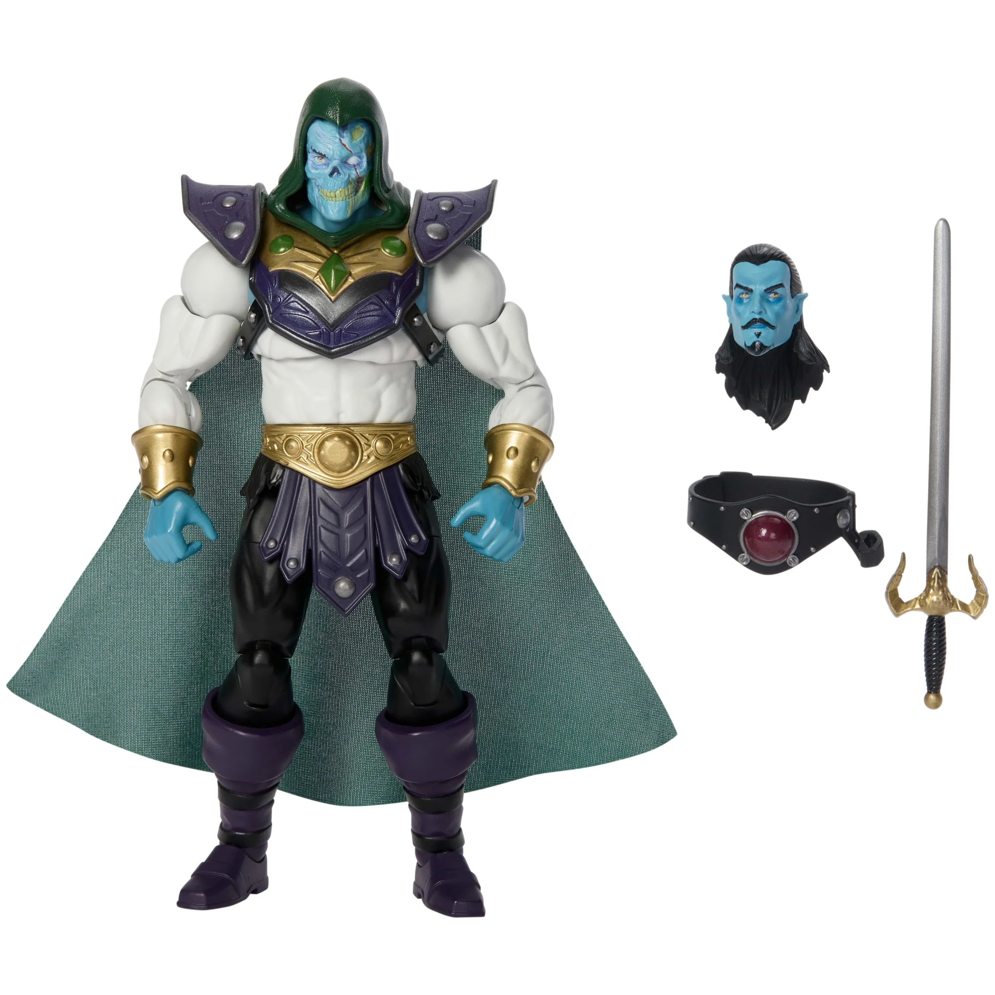Masters Of The Universe Masterverse New Eternia Keldor Action Figure Toy, 7 inch With Accessories