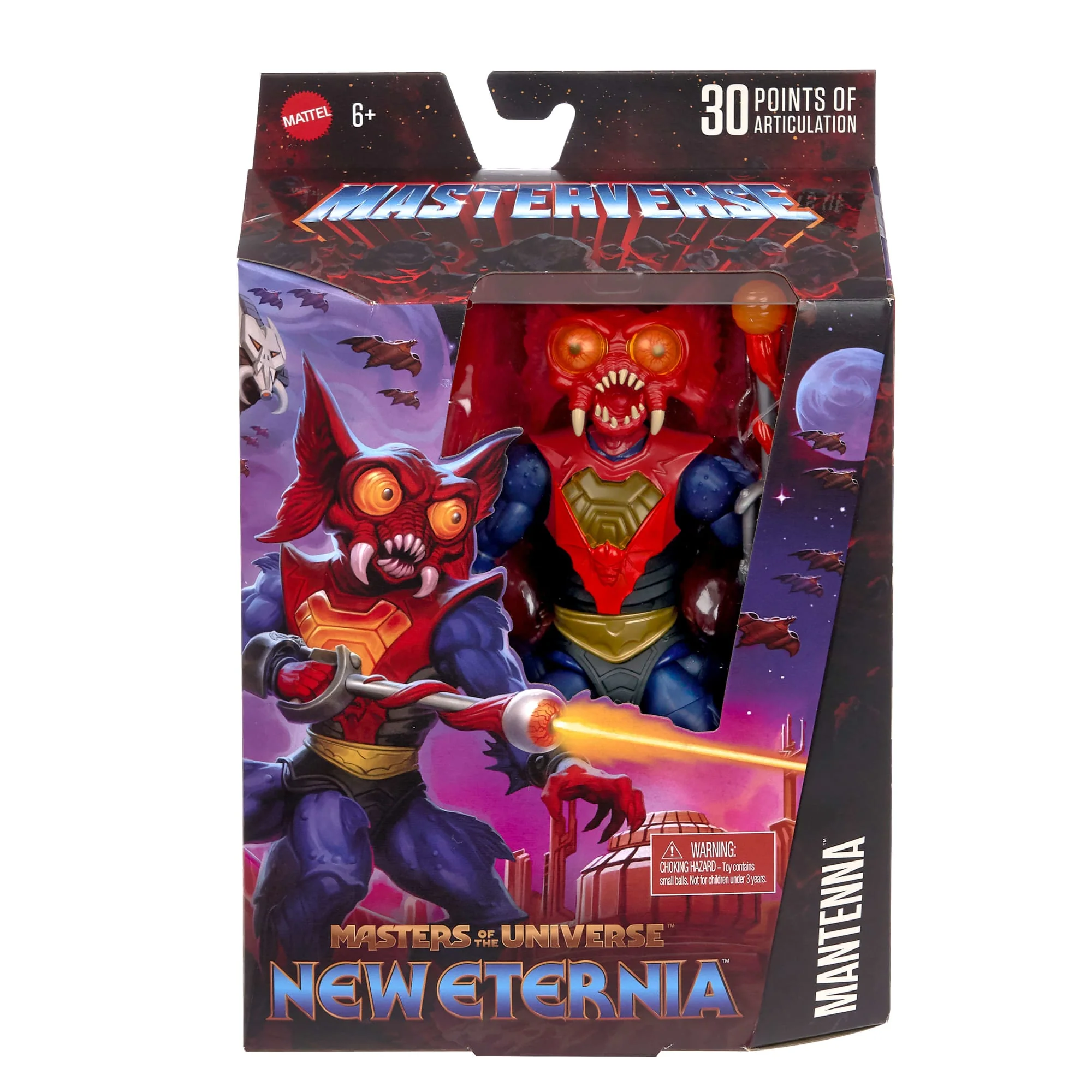 Masters Of The Universe Masterverse New Eternia Mantenna Action Figure, 7 Inch Toy - Image 2