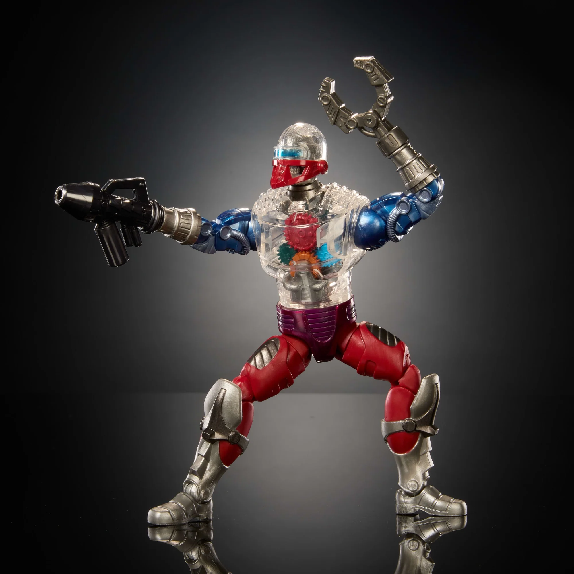 Masters Of The Universe Masterverse New Eternia Roboto Action Figure, MOTU Toy Hero, 30 Articulations - Image 4