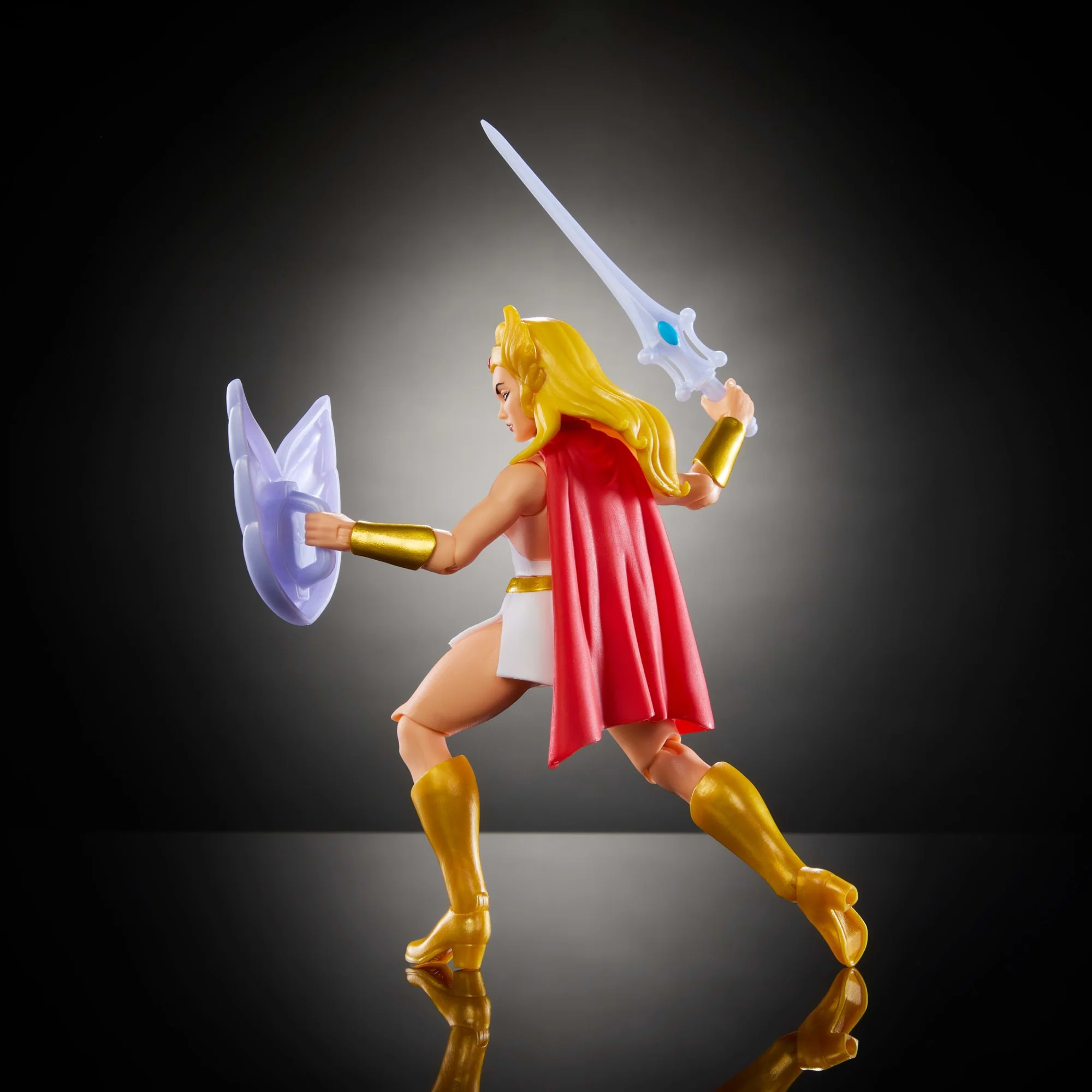 Masters of the Universe Origins Figura de Ação Cartoon Collection She-Ra de 5.5 polegadas - Image 6