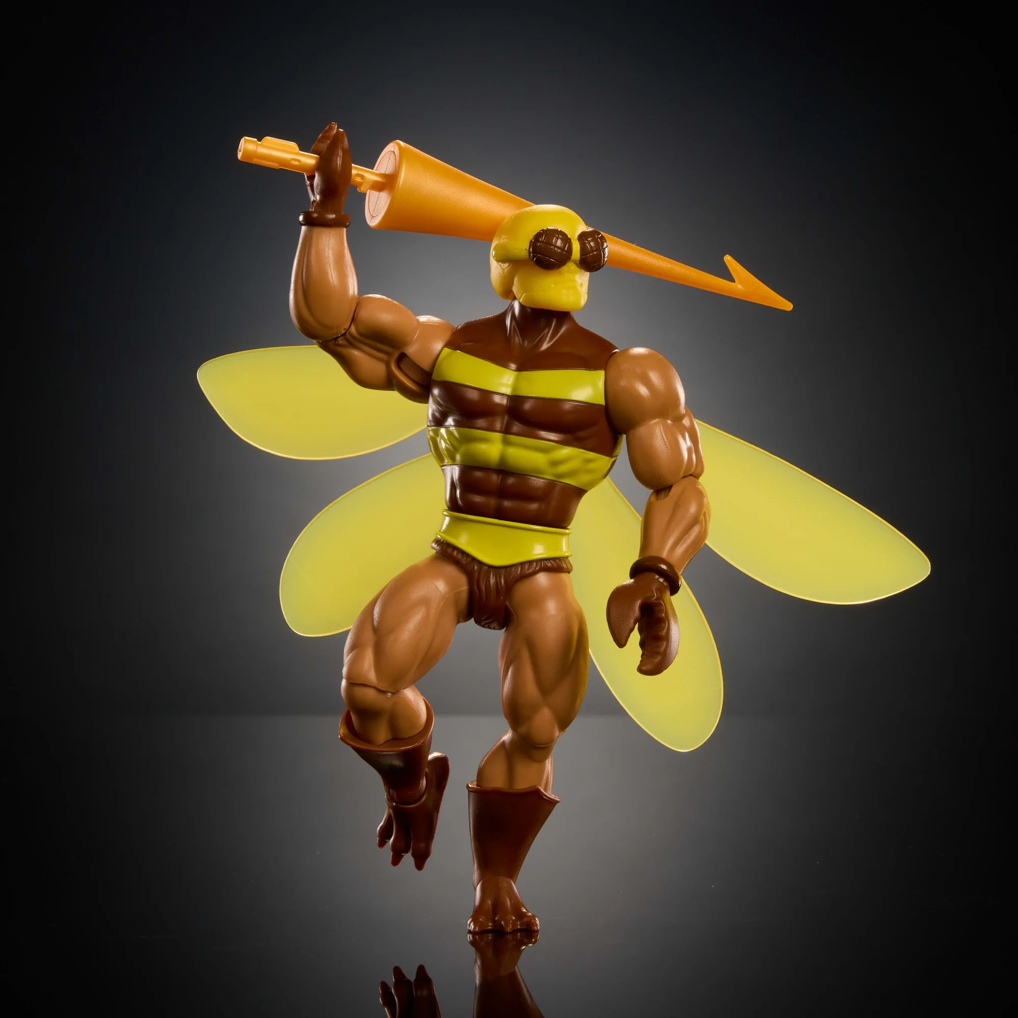 Masters of the Universe Origins Figura de Acción Cartoon Collection Buzz-Off de 5.5 pulgadas - Image 2