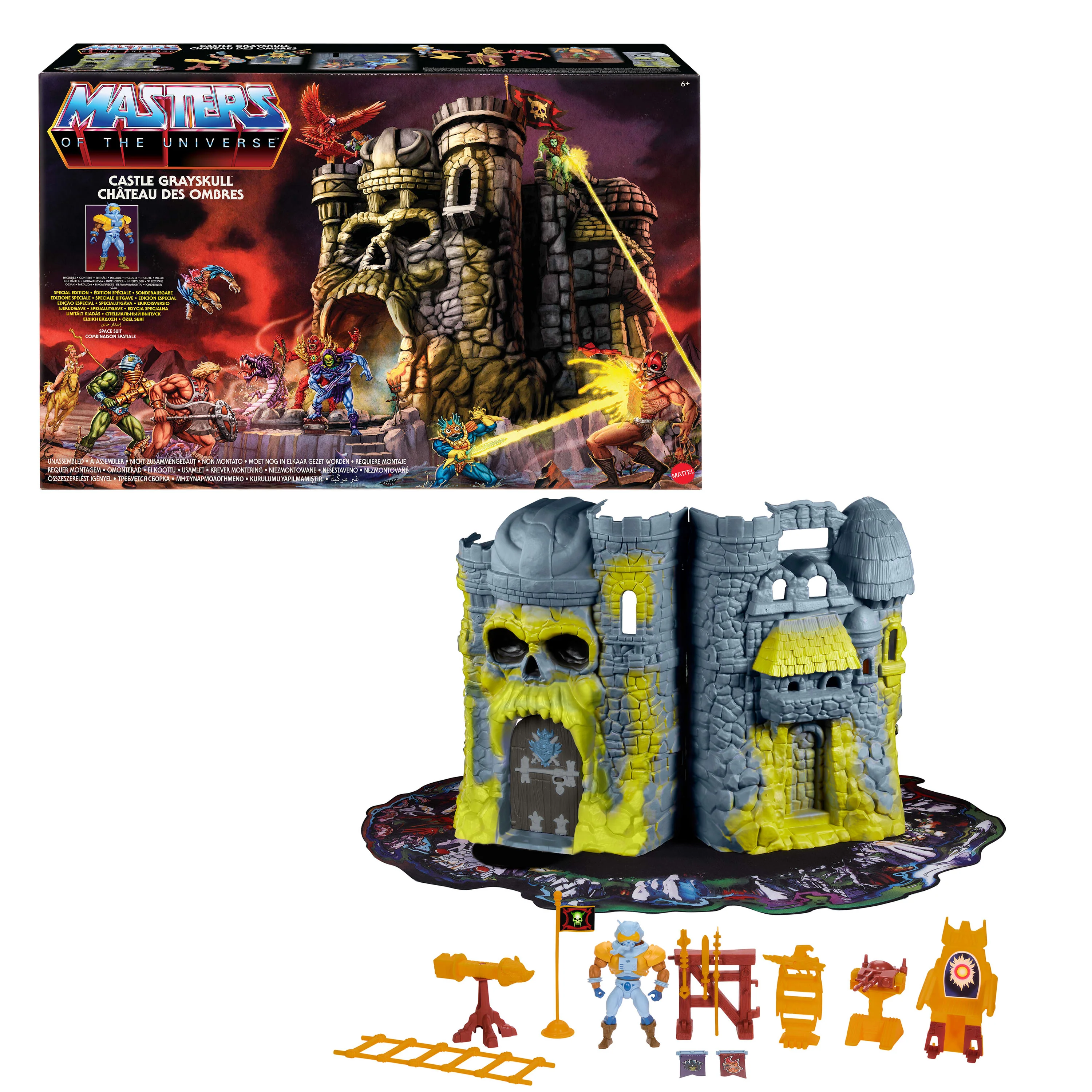 Master Of The Universe Origins Castelo de Grayskull Vintage
