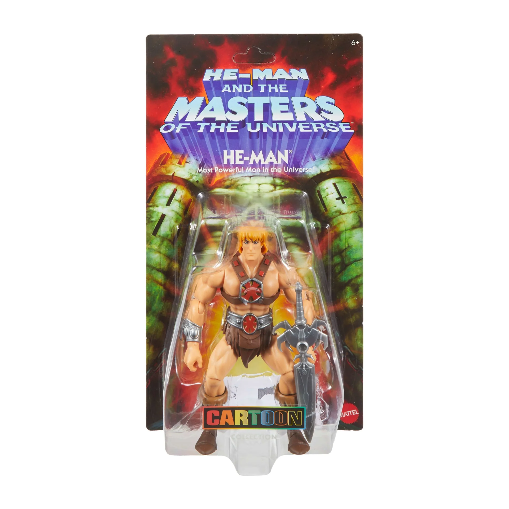 Masters Of The Universe Origins 200X Cartoon Collection He-Man Action Figure, MOTU 5.5 Inch Hero Toy - Image 2