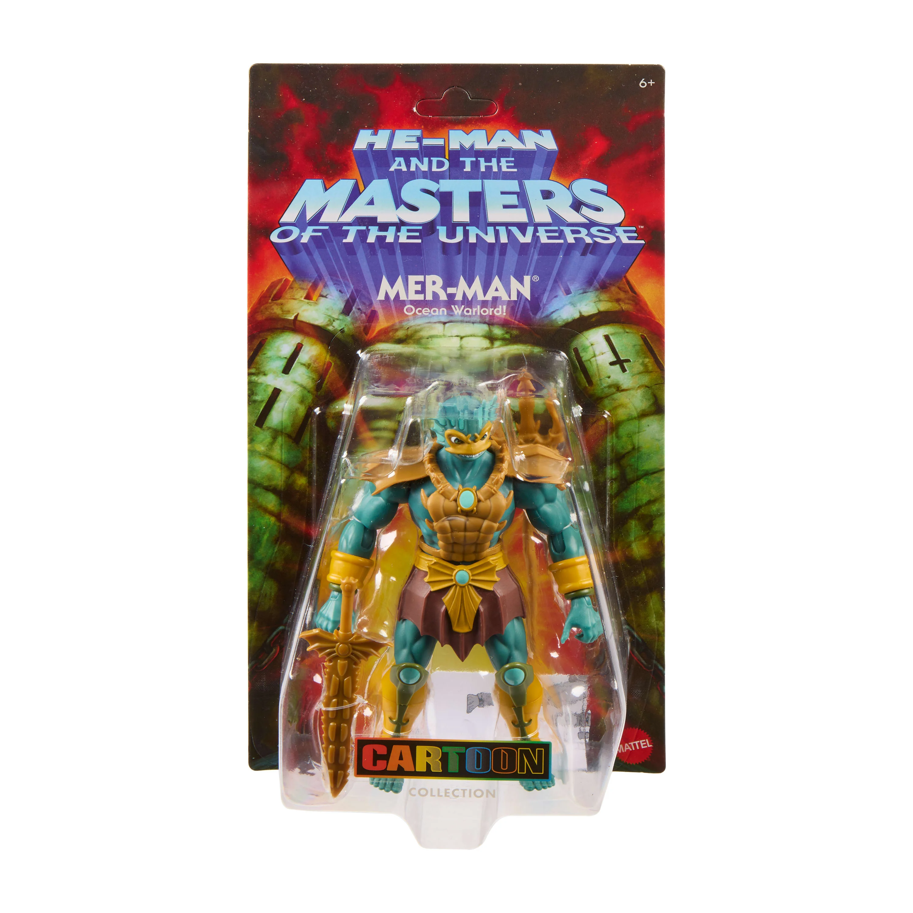 Masters Of The Universe Origins 200X Cartoon Collection Mer-Man 5.5 Inch Action Figure MOTU Toy - Image 6