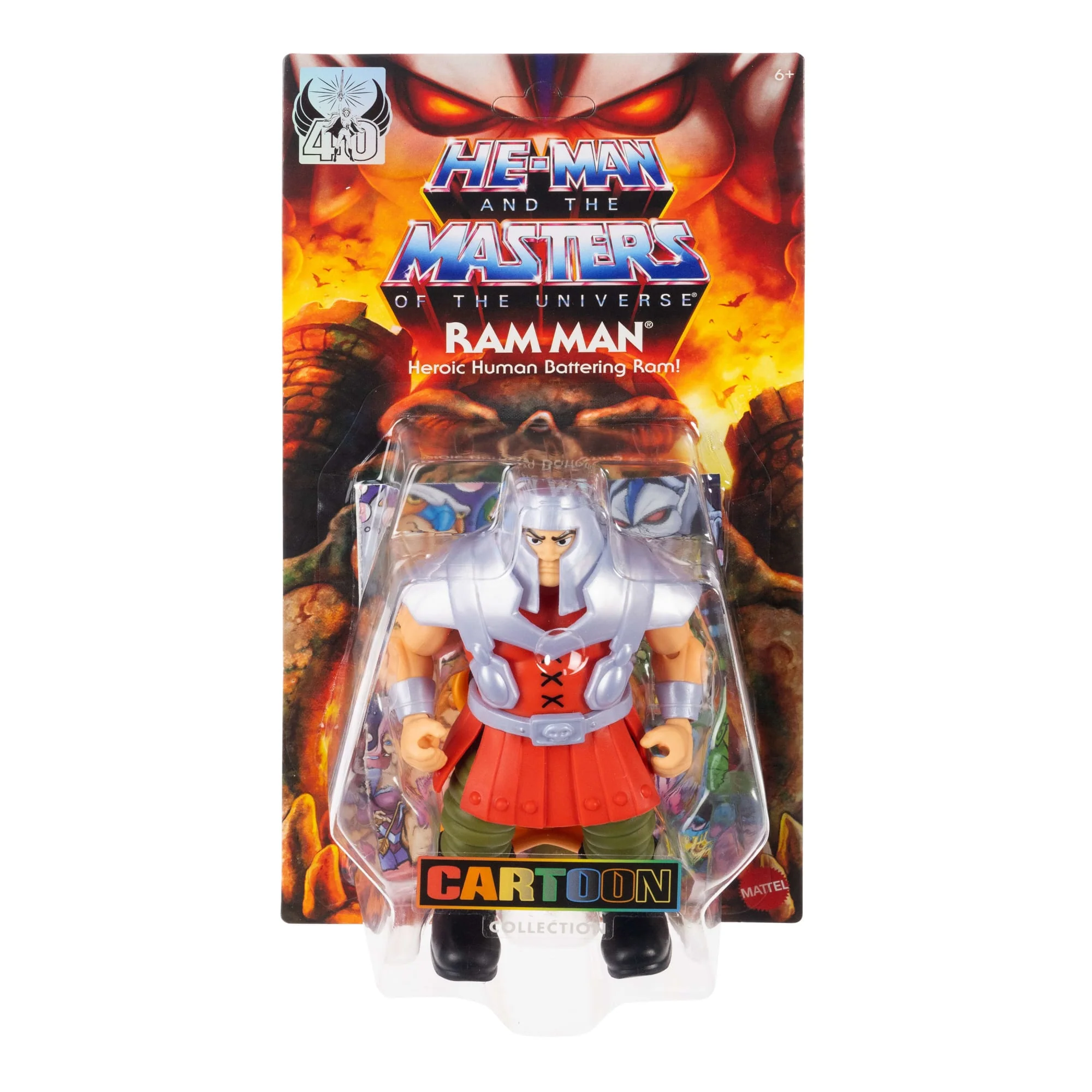 Masters Of The Universe Origins Cartoon Collection Ram Man 5.5-Inch Action Figure MOTU Toy, 1980s Tv - Image 2