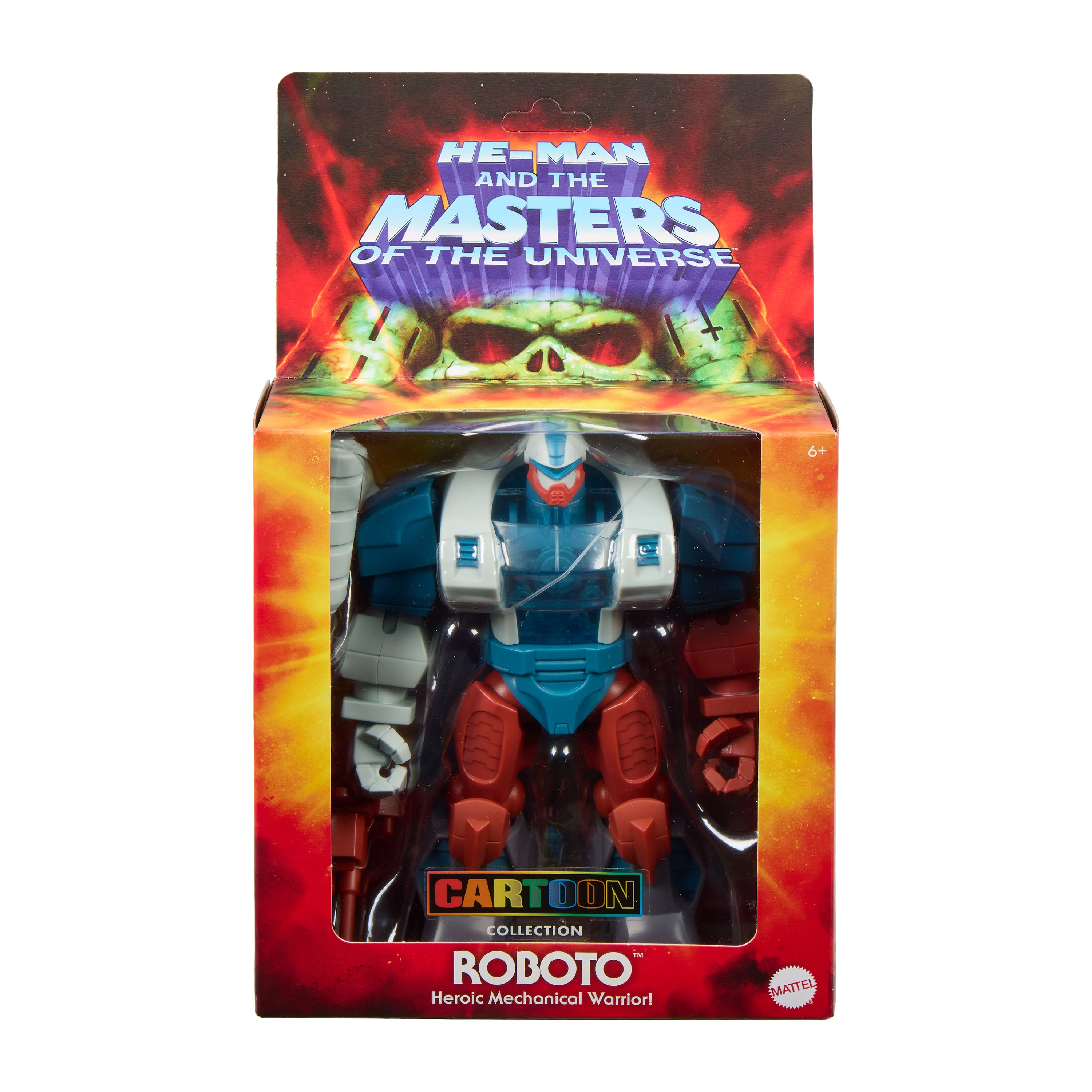 Masters Of The Universe Origins 200X Cartoon Collection Roboto 5.5 Inch Deluxe Action Figure Toy - Image 6