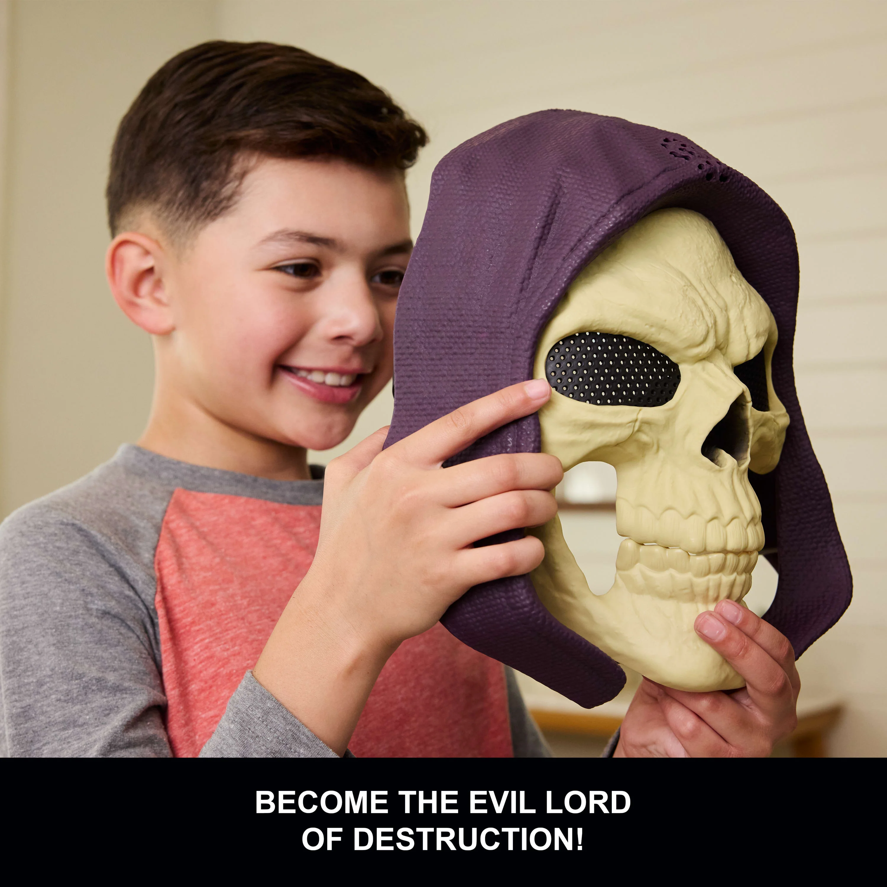 Masters Of The Universe Skeletor Mask, 2026 Movie Look, 10 Sounds Roleplay Costume Face Cover - Image 2
