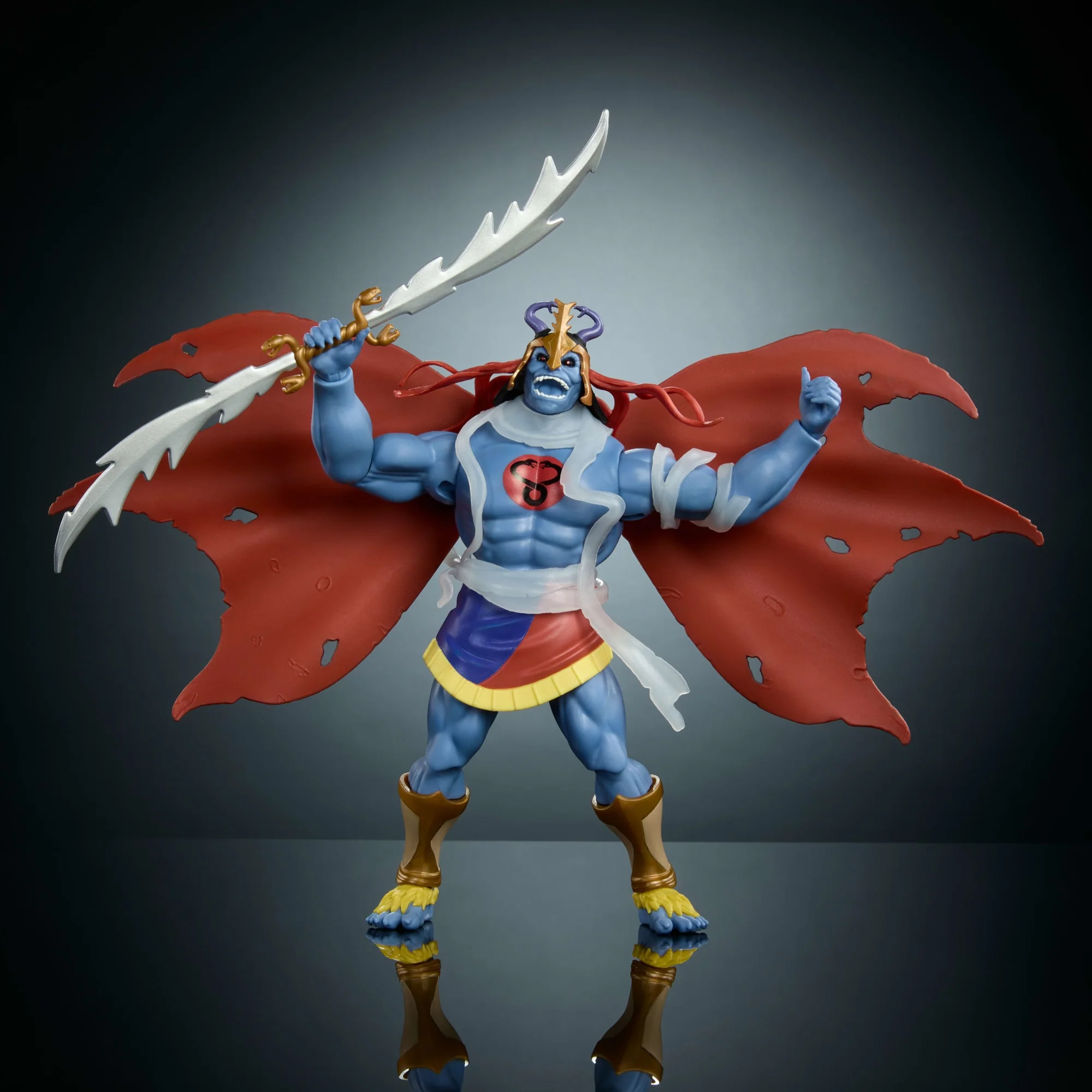 Masters Of The Universe Origins X Thundercats Skell-Ra Action Figure Toy Of Skeletor & Mumm-Ra - Image 4