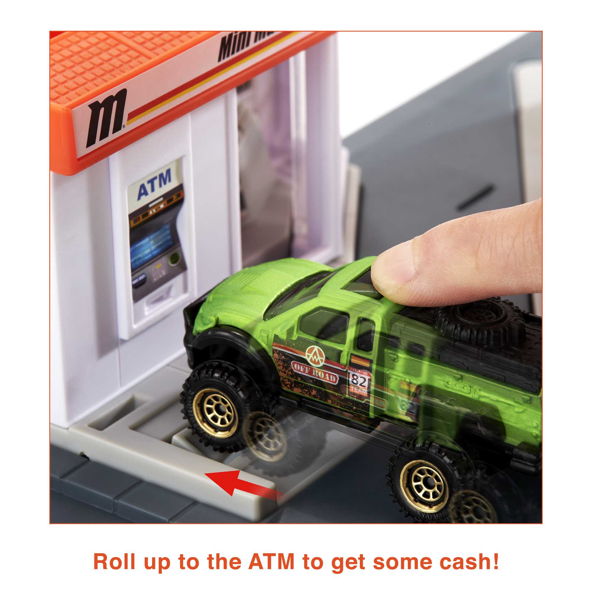 Matchbox Action Drivers Matchbox Fuel Station Playset For Kids 3 Years Old & Up, With 1 1:64 Scale Vehicle - Image 5