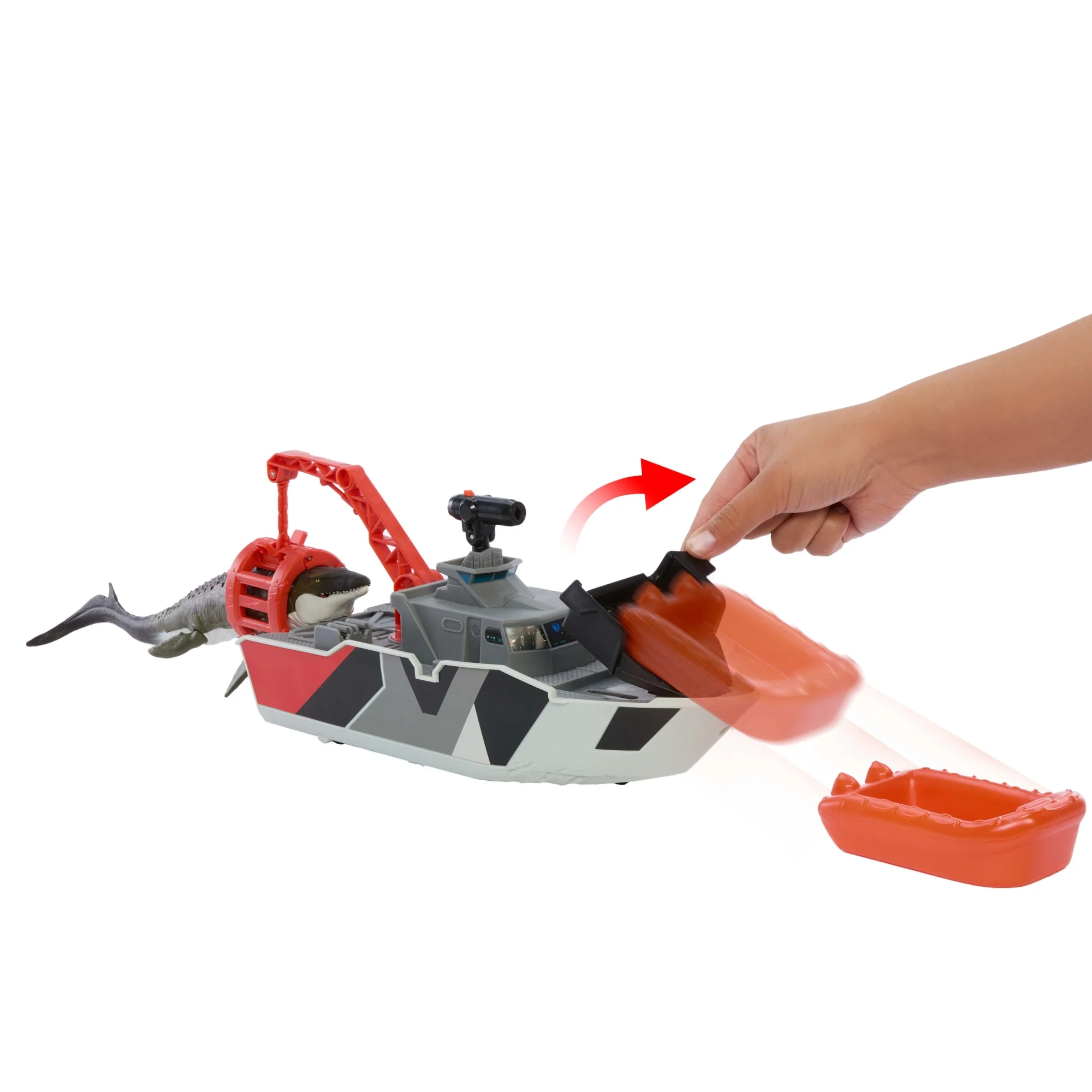 Matchbox® Bateau de Sauvetage Mosasaure Jurassic World - Image 5