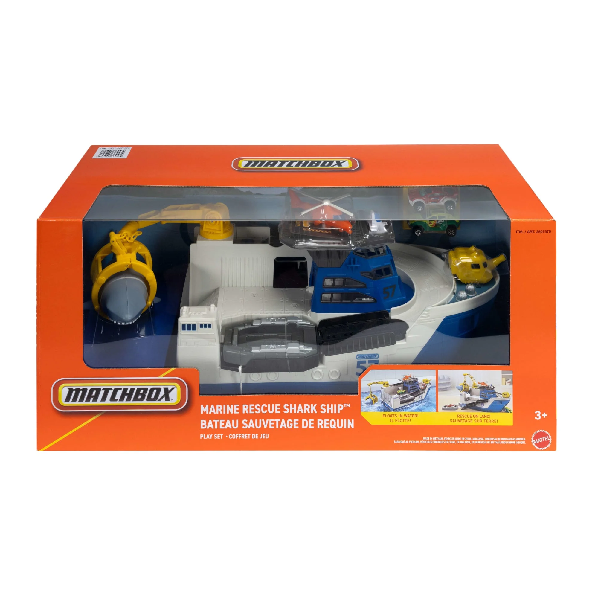 Matchbox™ Bateau Sauvetage de Requin - Image 6