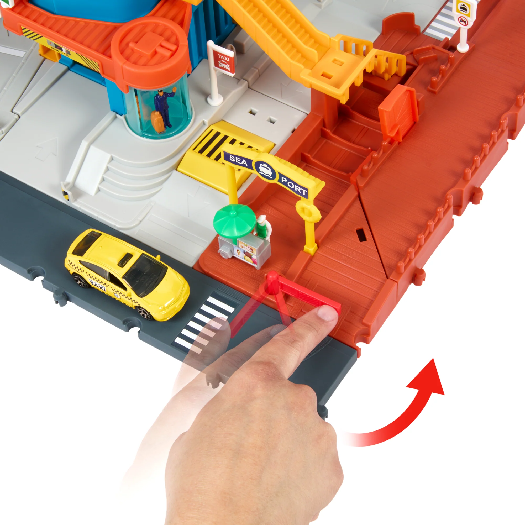 Matchbox-Centre de Transport Action Drivers-3Véhicules, 1Accessoire - Image 3