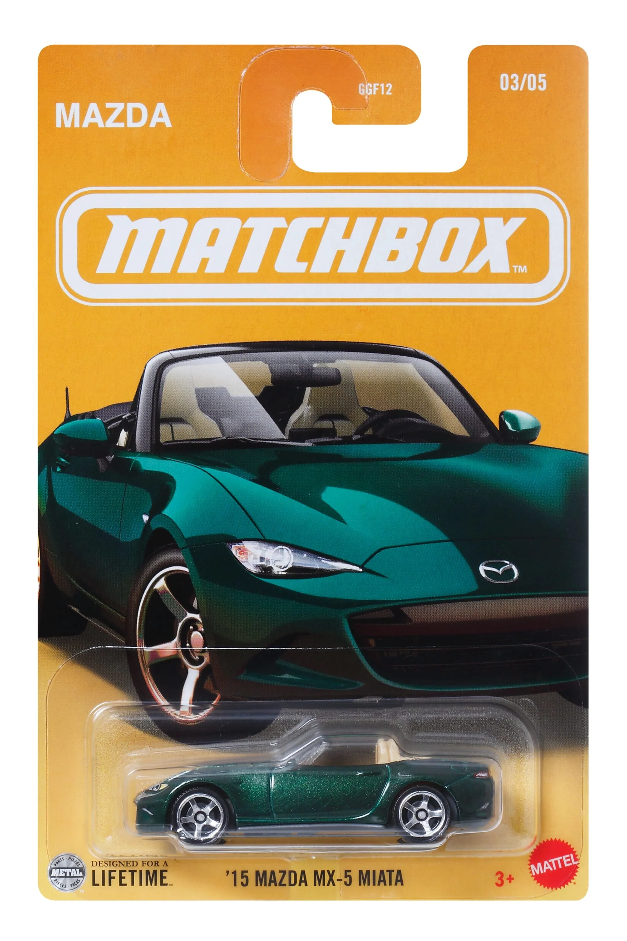 Matchbox Diecast Vehículo de Juguete Mazda MX-5 Miata - Image 4
