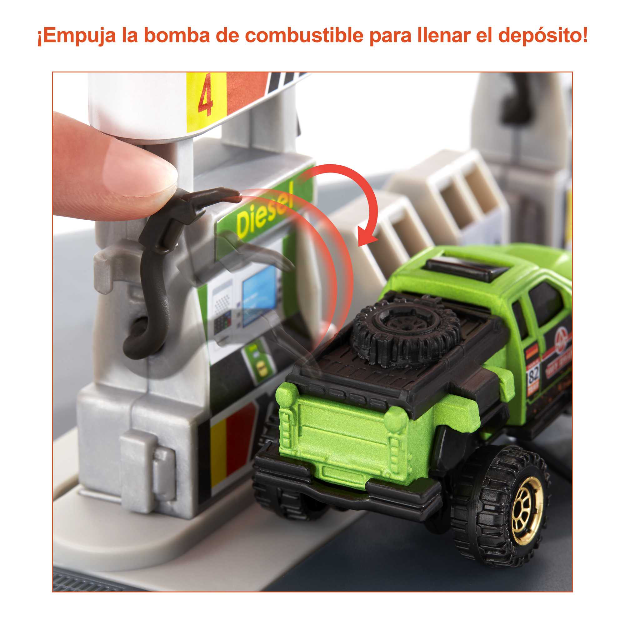 Matchbox Set de Juego Acción Estación de Gasolina - Image 3
