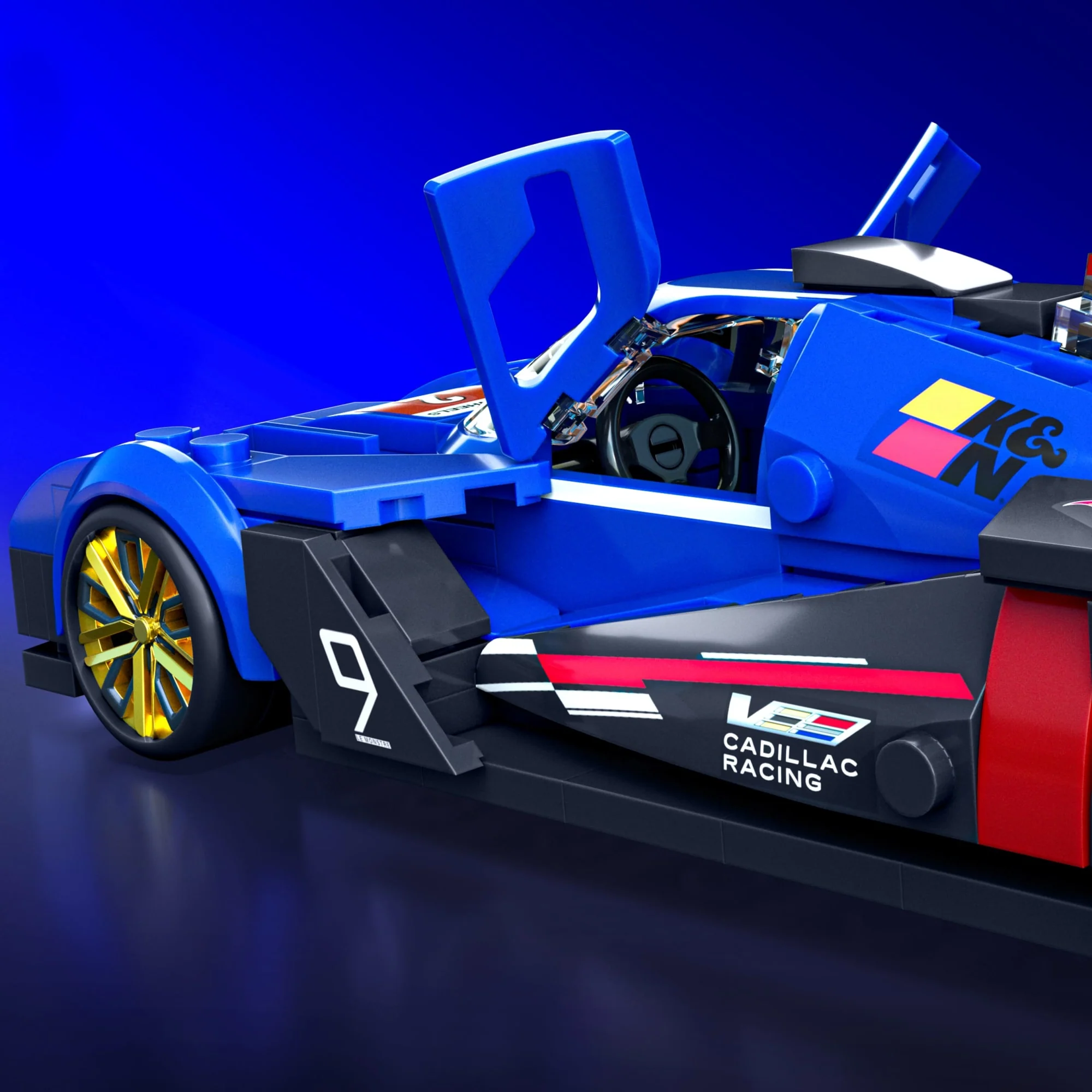 Mattel Brick Shop Hot Wheels Juguete de Construcción Speed Cadillac Project GTP Hypercar - Image 6