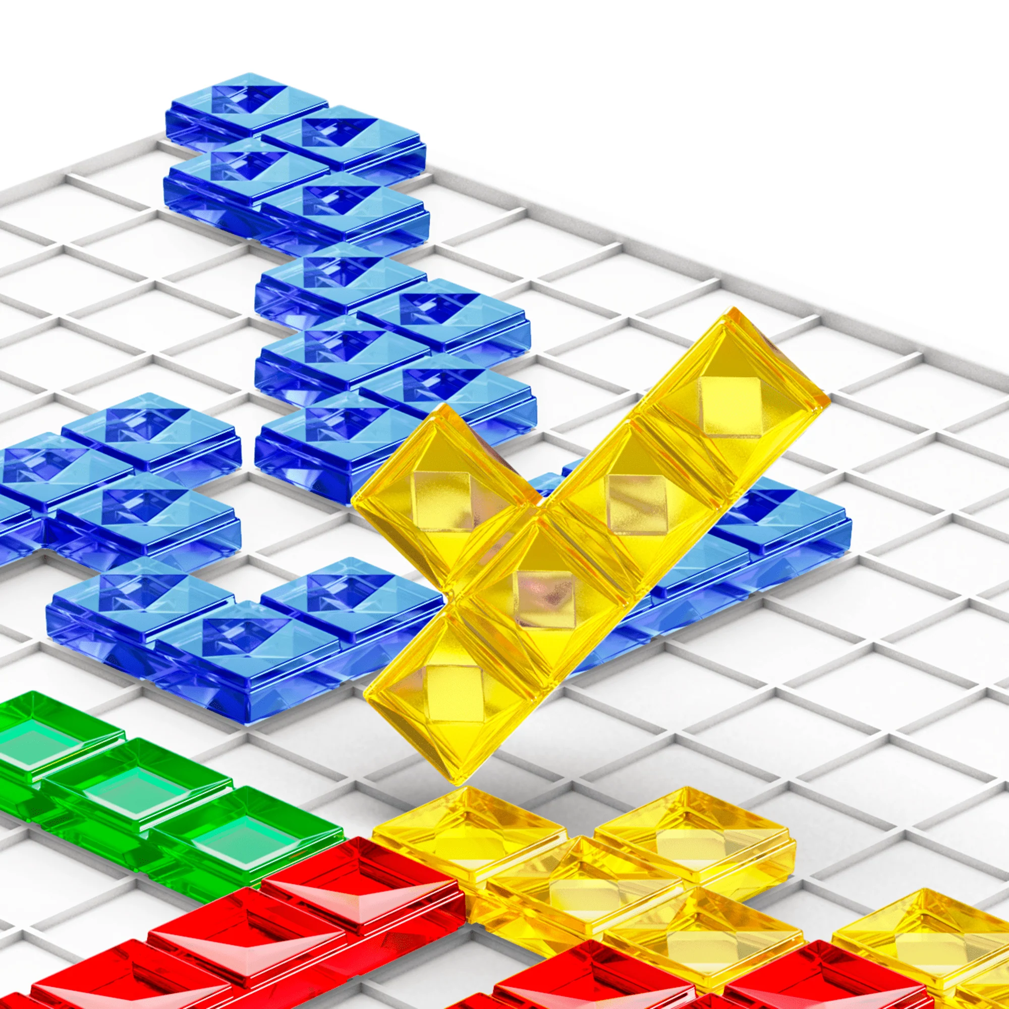 Mattel Games Jogo de Tabuleiro Blokus - Image 3