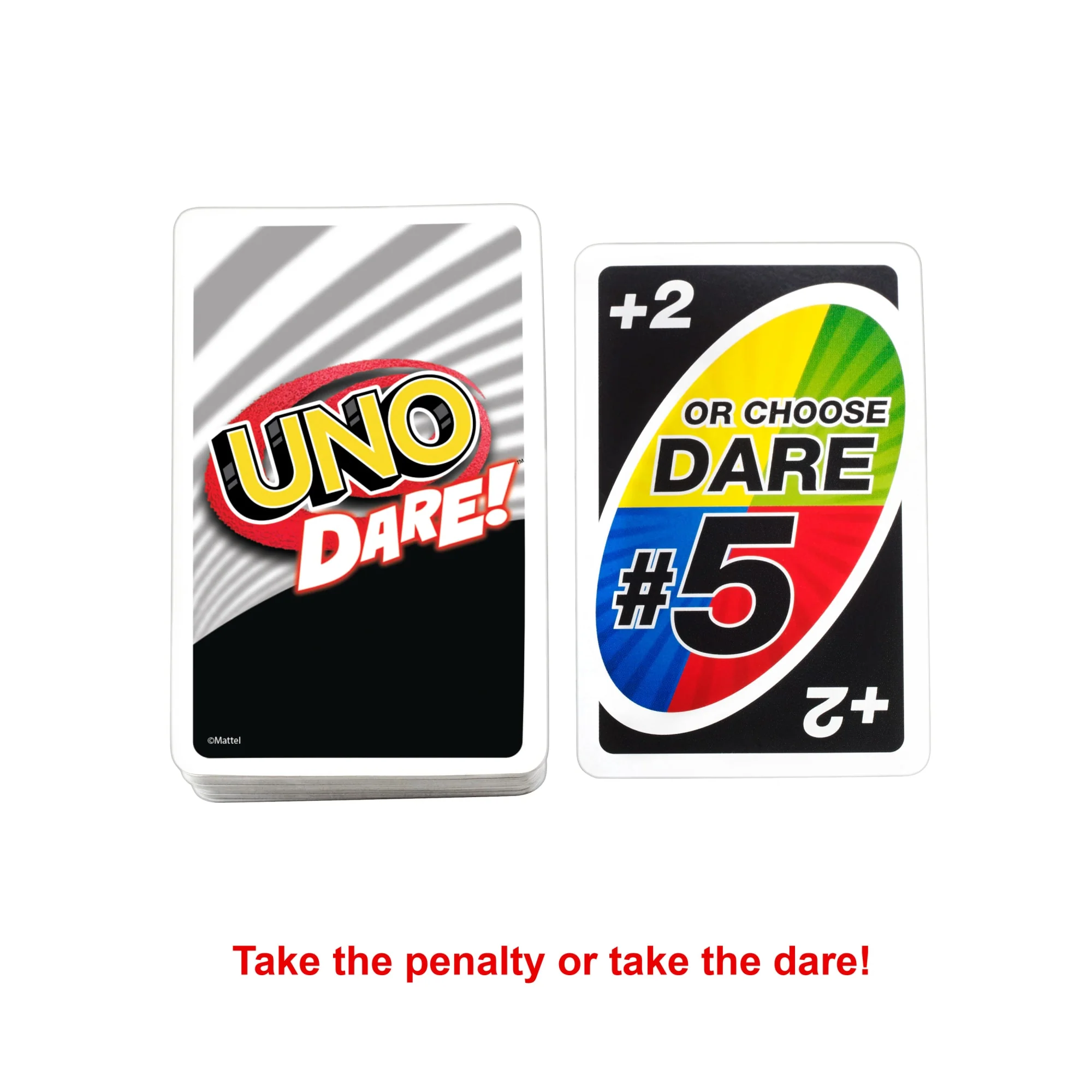 UNO Dare Card Game For Family Nights, Game Nights, Travel, Camping & Parties - Image 4