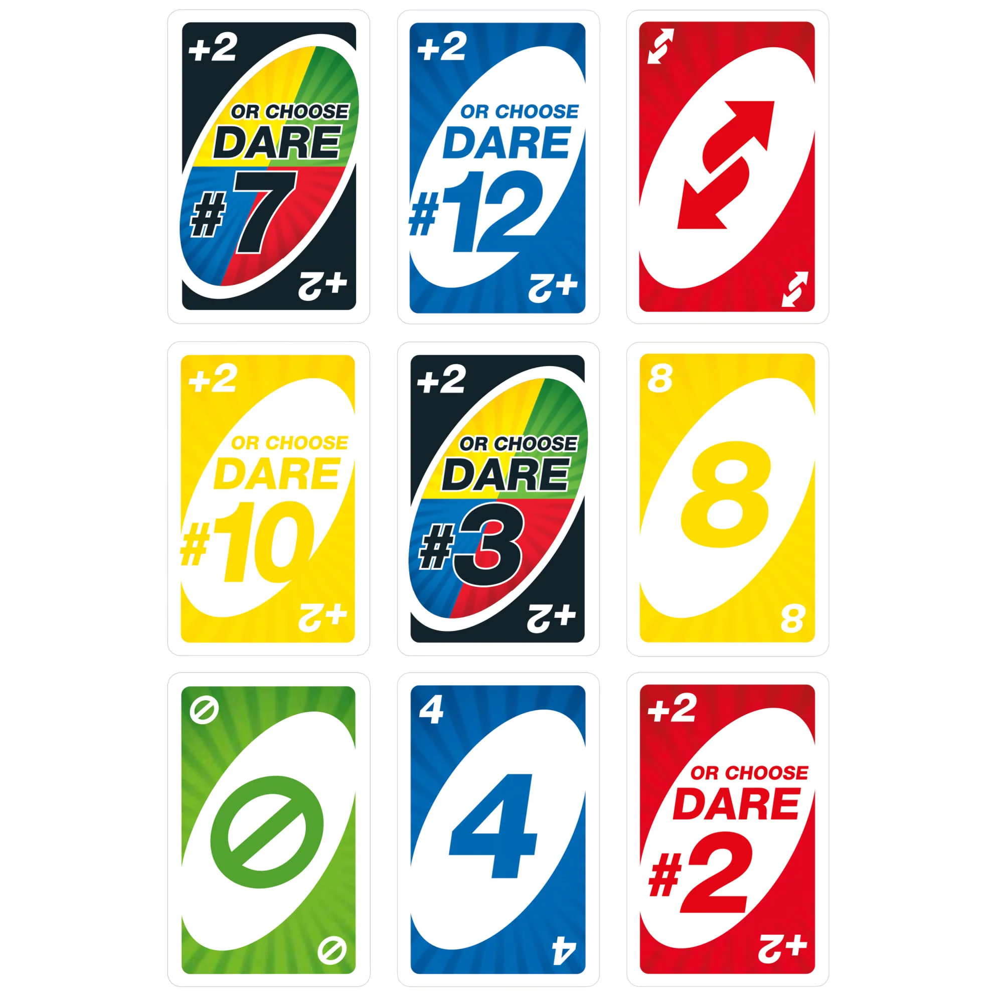 UNO Dare Card Game For Family Nights, Game Nights, Travel, Camping & Parties - Image 5