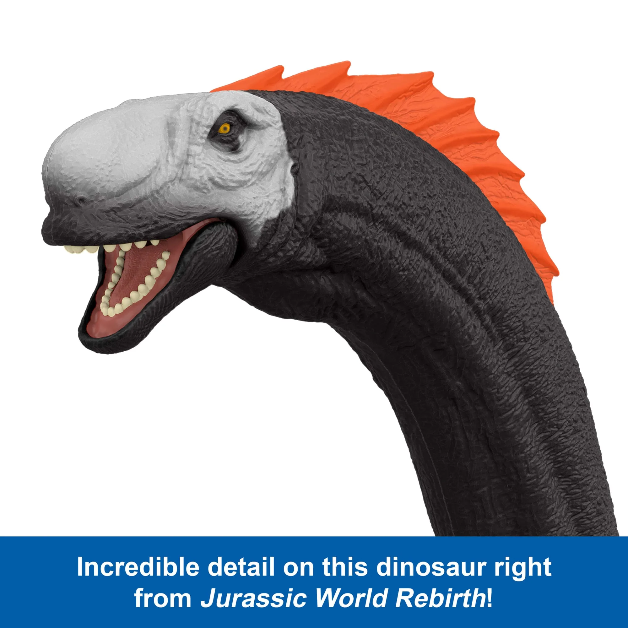 Jurassic World Rebirth Super Colossal Titanosaurus Dinosaur, 53 inch Long Movie-Accurate Herbivore - Image 3