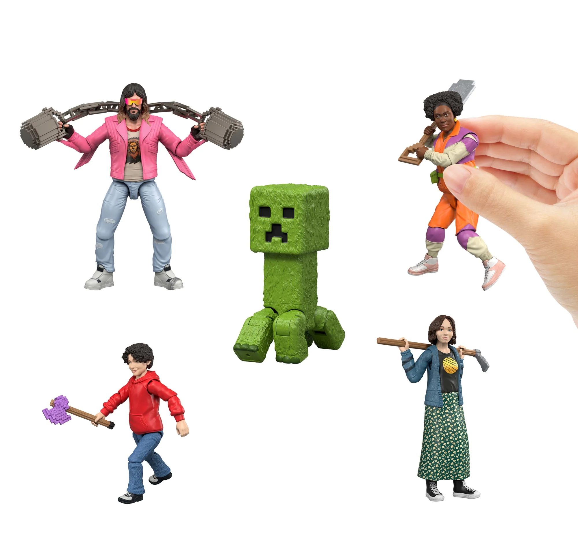 Minecraft Ultimate Movie Set With 8 Action Figures & 8 Accessories,  inspired By A Minecraft Movie - Image 3