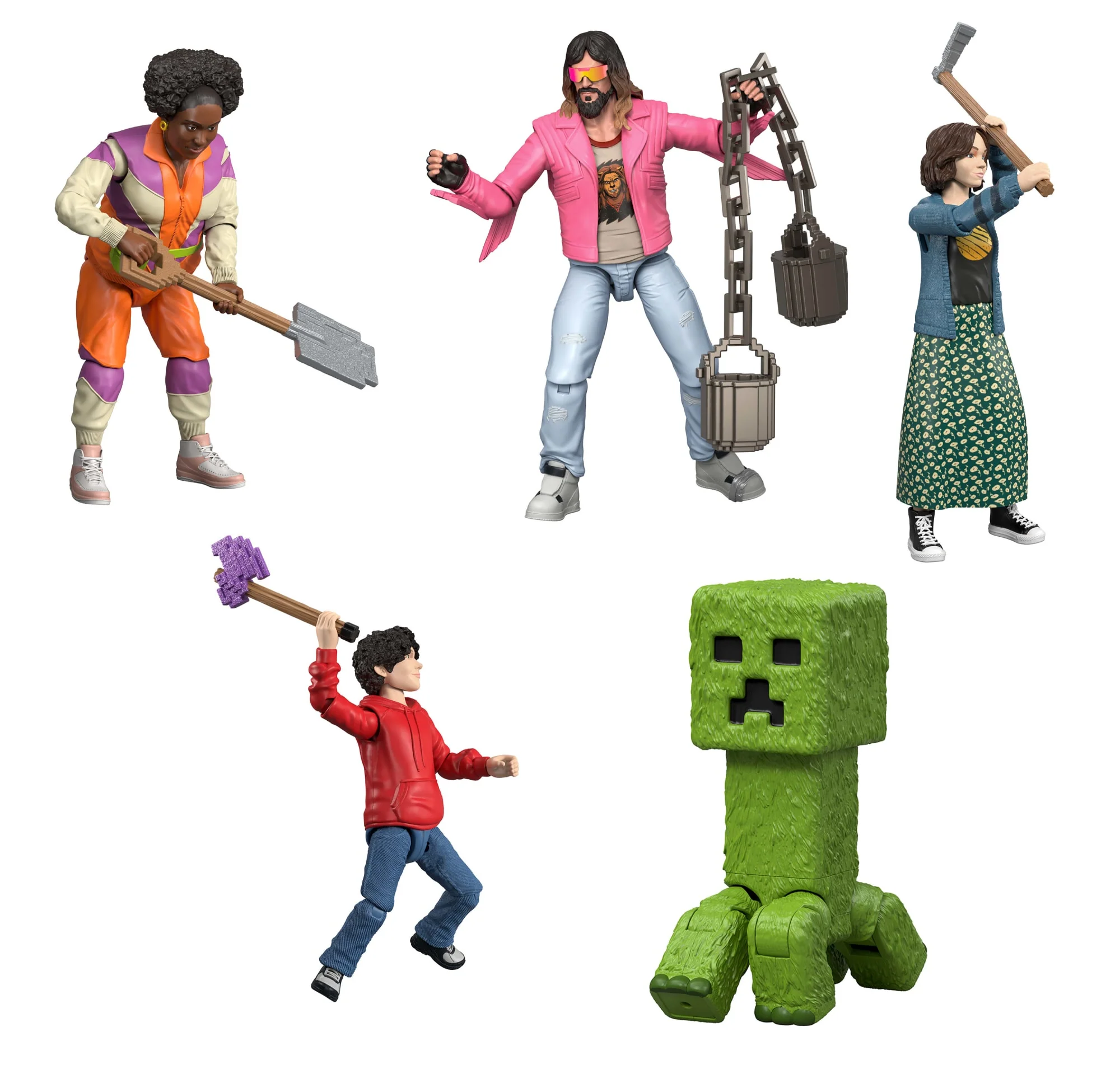 Minecraft Ultimate Movie Set With 8 Action Figures & 8 Accessories,  inspired By A Minecraft Movie - Image 5