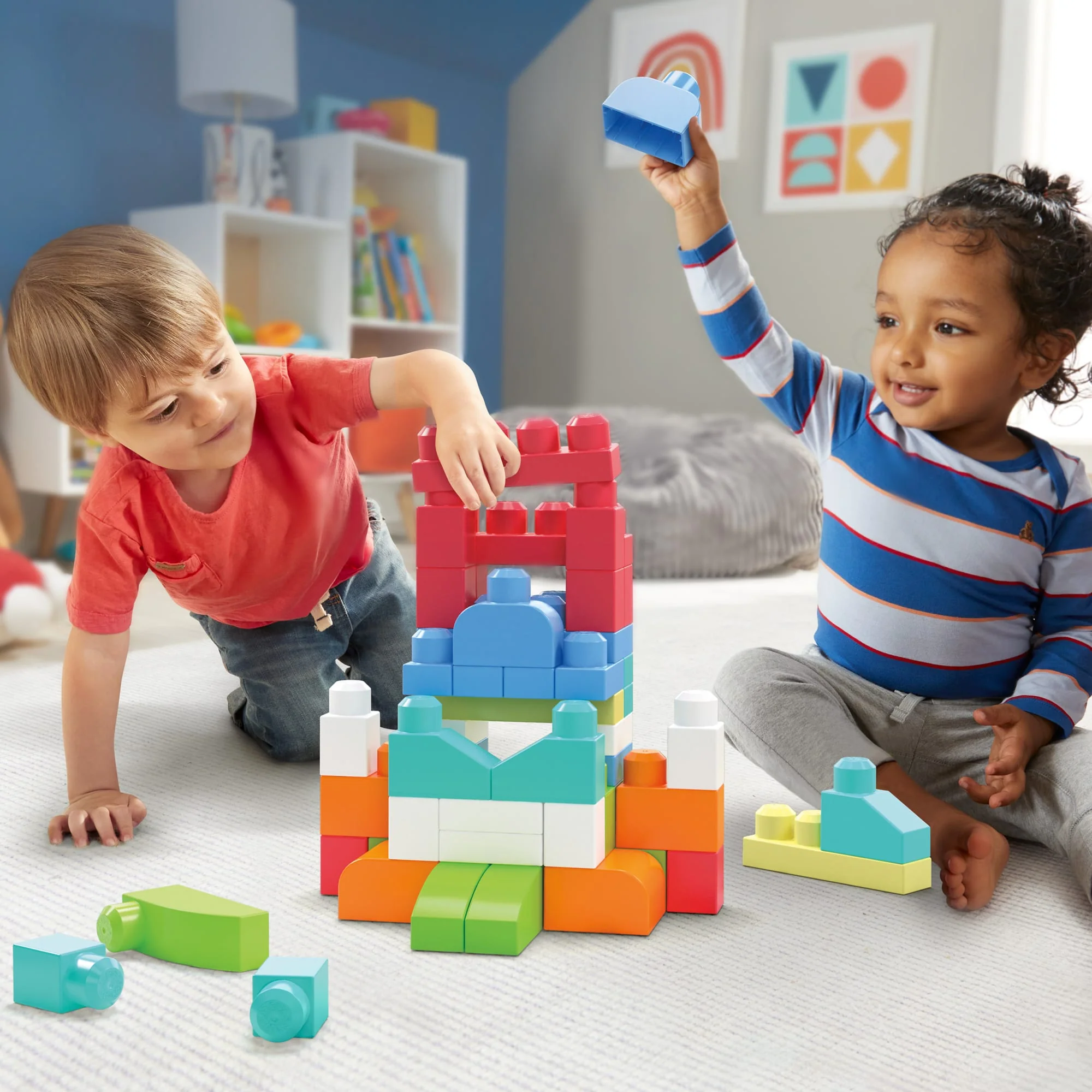 MEGA Bloks First Builders Big Building Bag - Pink - Image 2