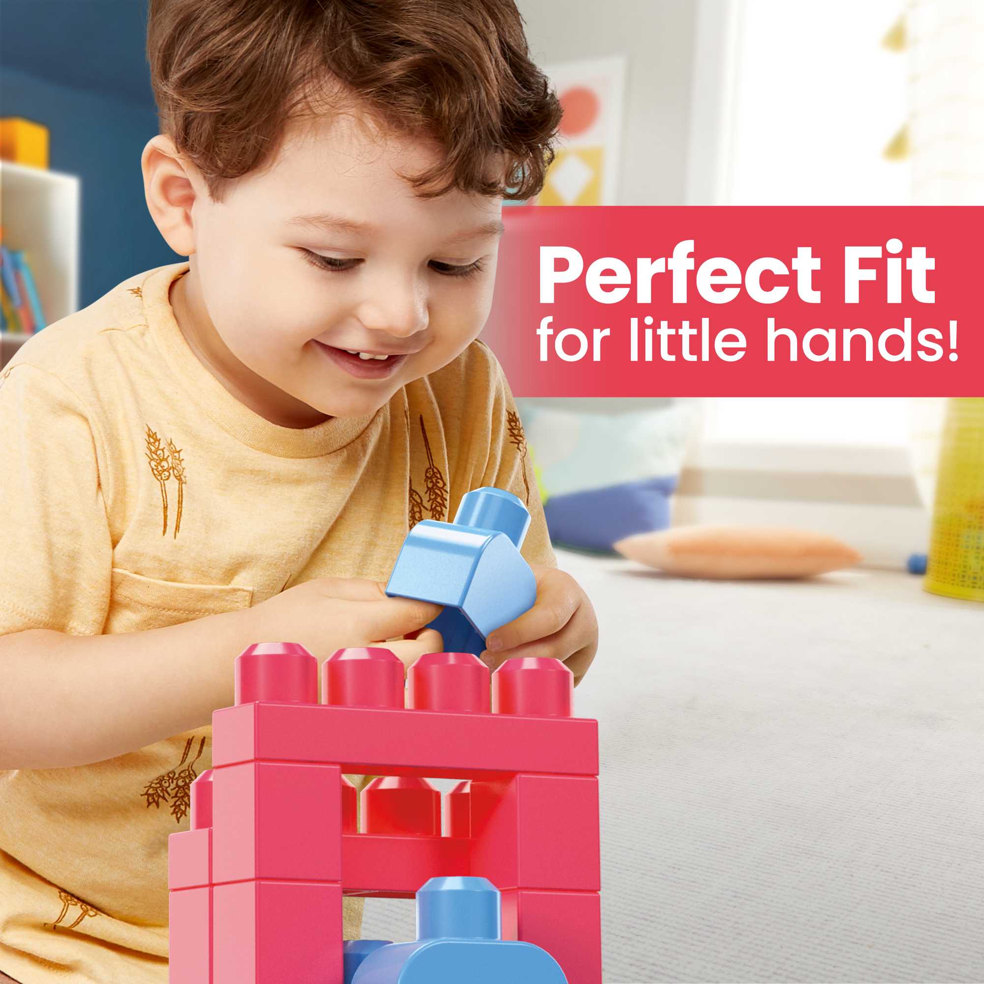 MEGA Bloks First Builders Big Building Bag - Pink - Image 4