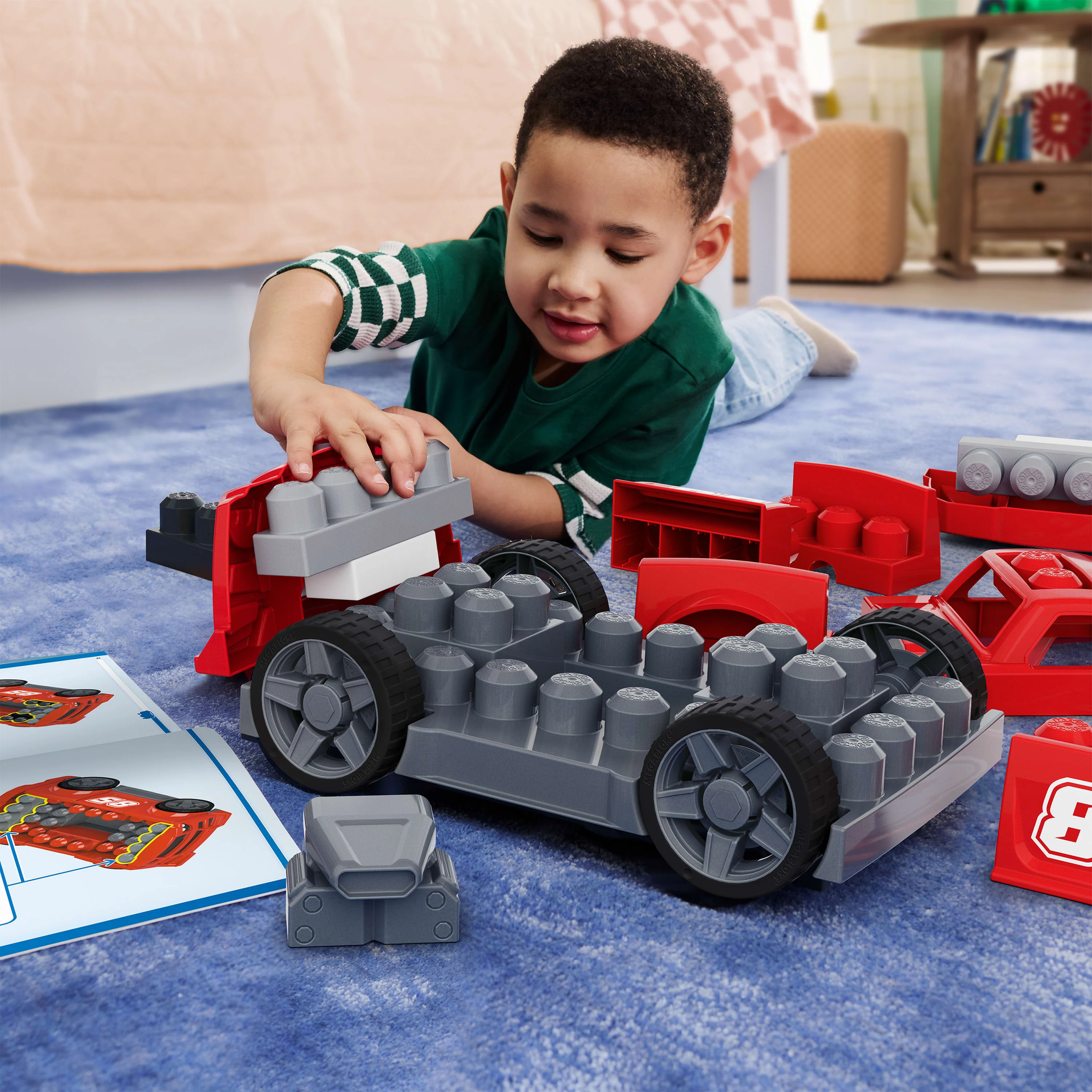 Mega Bloks Jogo de Construção 3 em 1 Carro Monte e Acelere - Image 2