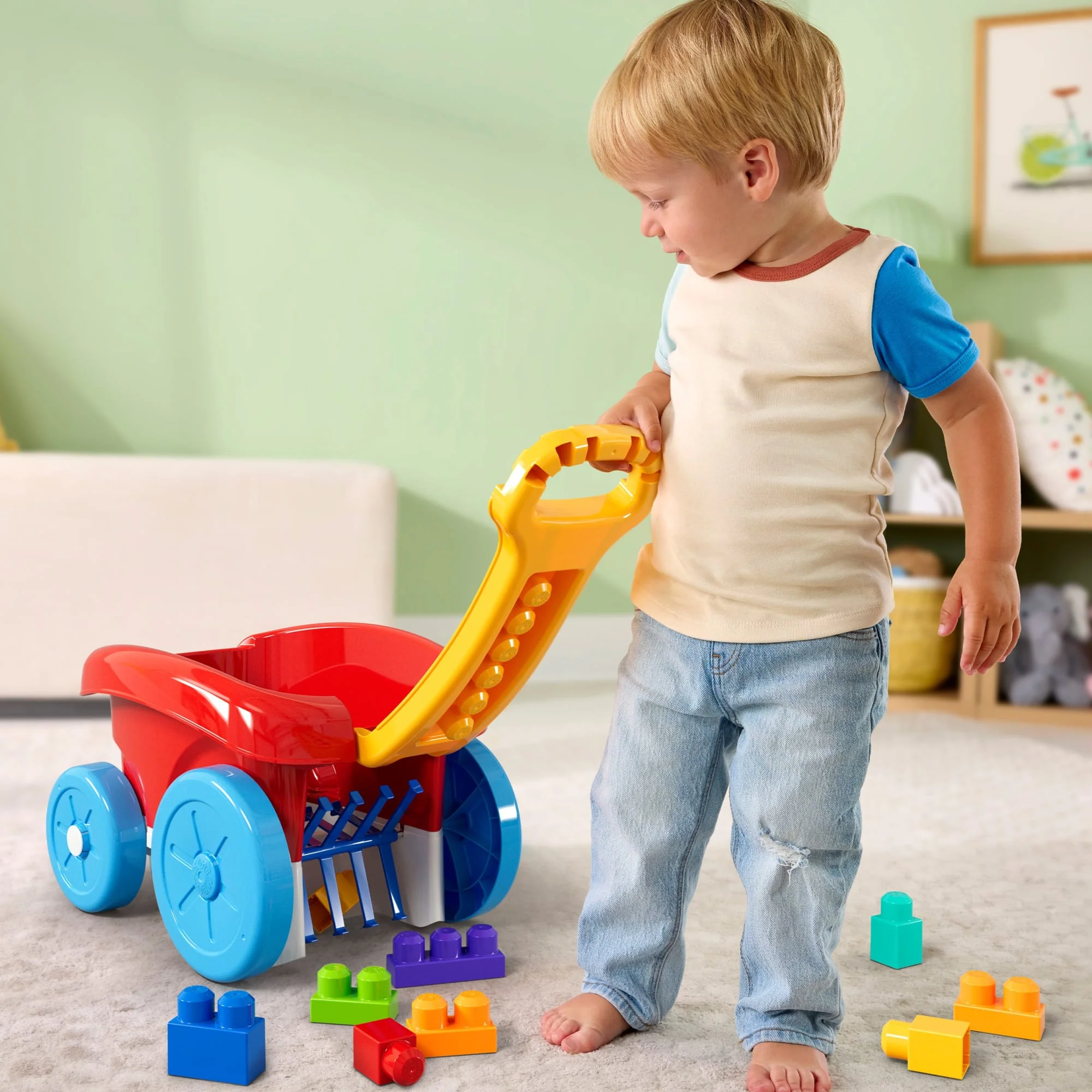 Mega Bloks Jogo de Construção Vagão recolhe blocos - Image 2