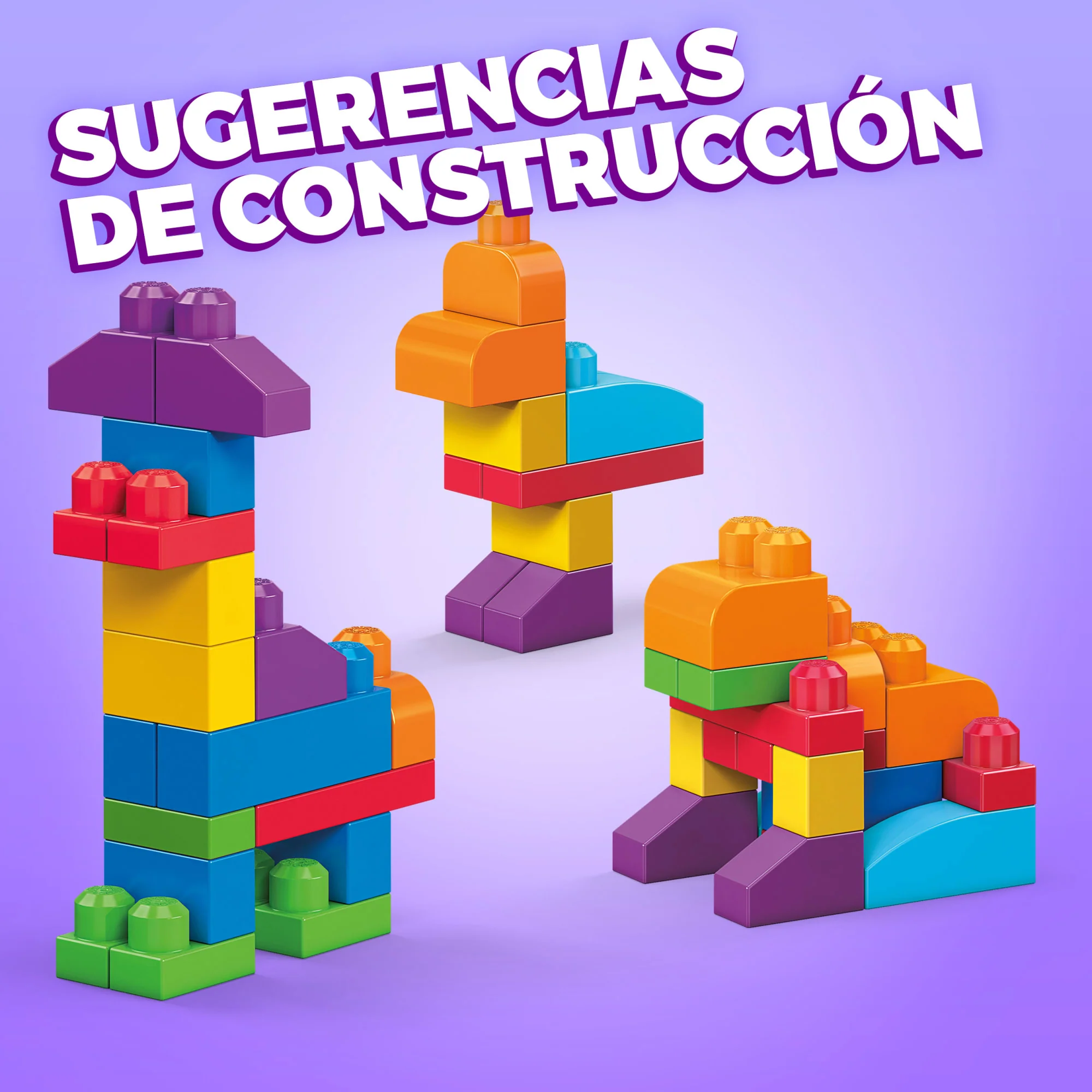 Mega Bloks Bolsa Clásica De Construcción con 60 Bloques - Image 6