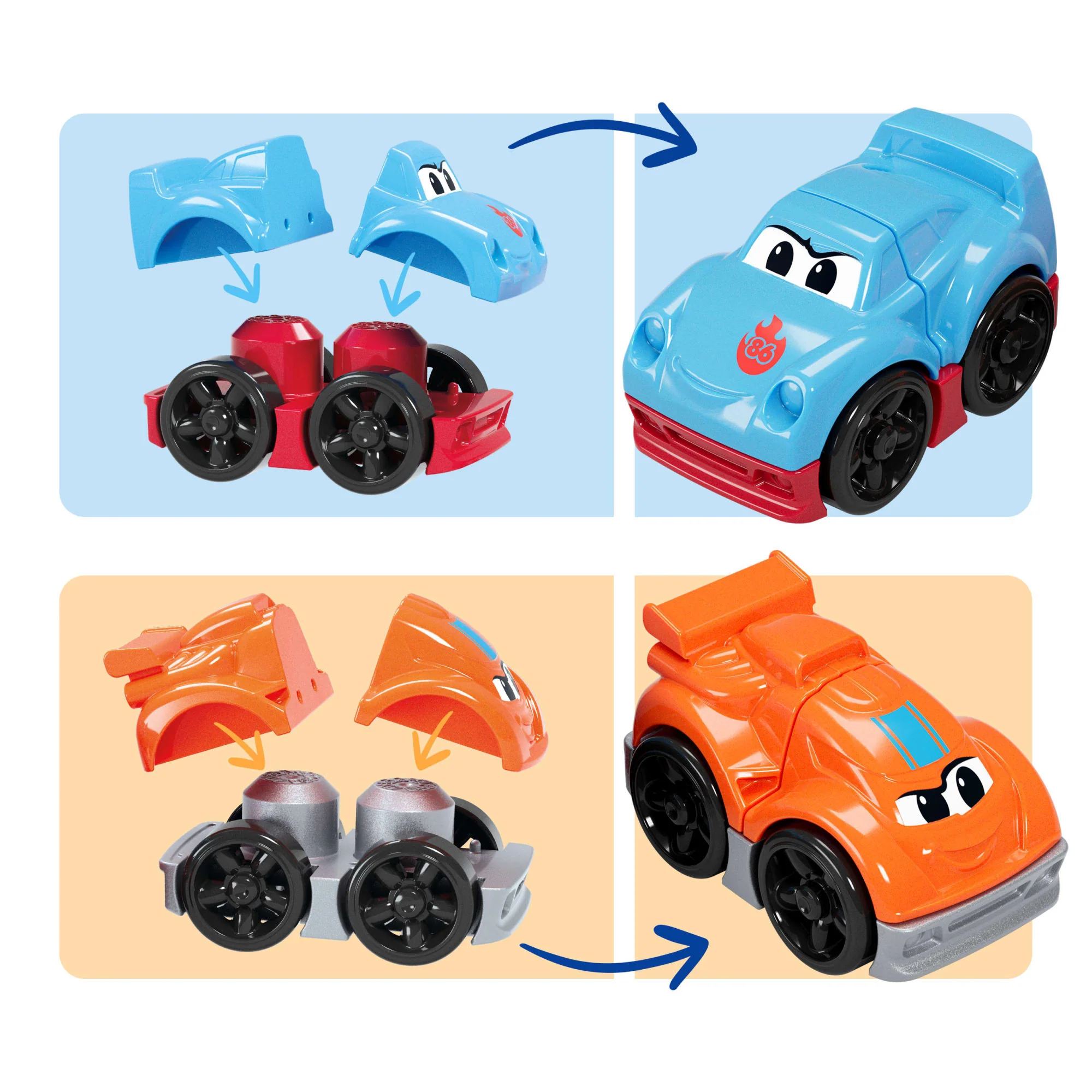 Mega Bloks Juguete de Construcción Grúa ¡Construye y Compite! - Image 3