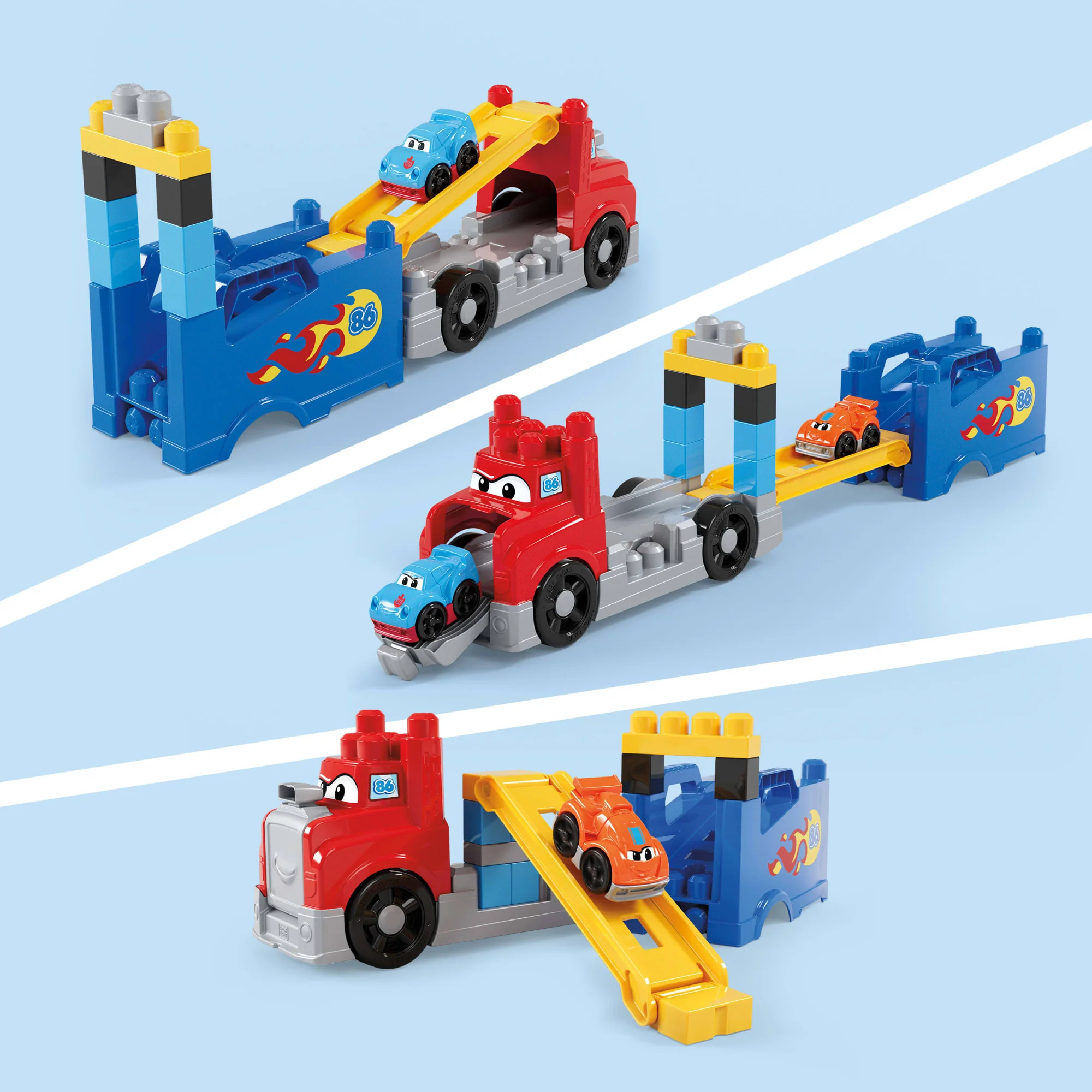 Mega Bloks Juguete de Construcción Grúa ¡Construye y Compite! - Image 4