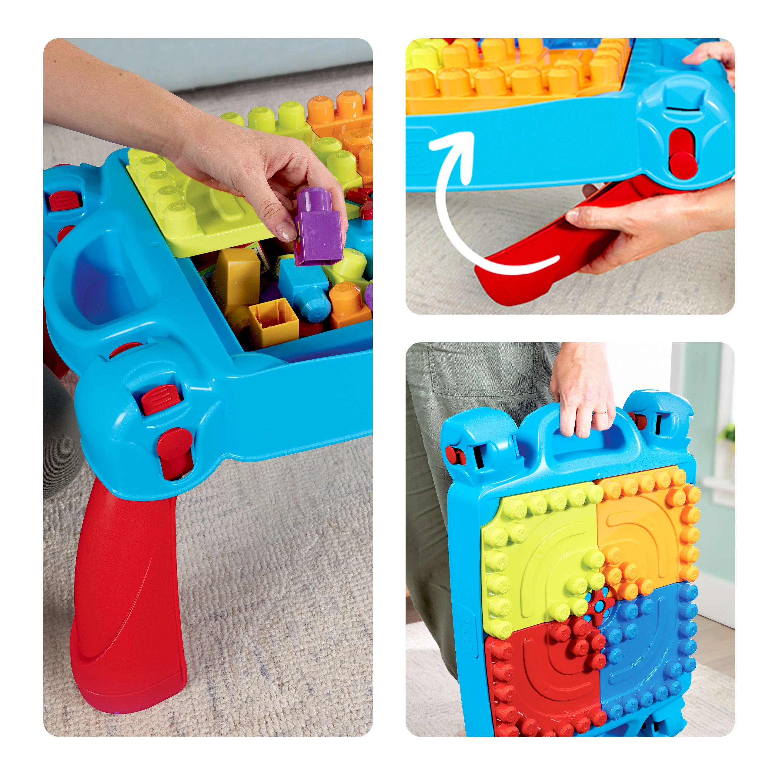 Mega Bloks Juguete de Construcción mega bloks mesa ¡construye y aprende! - Image 4
