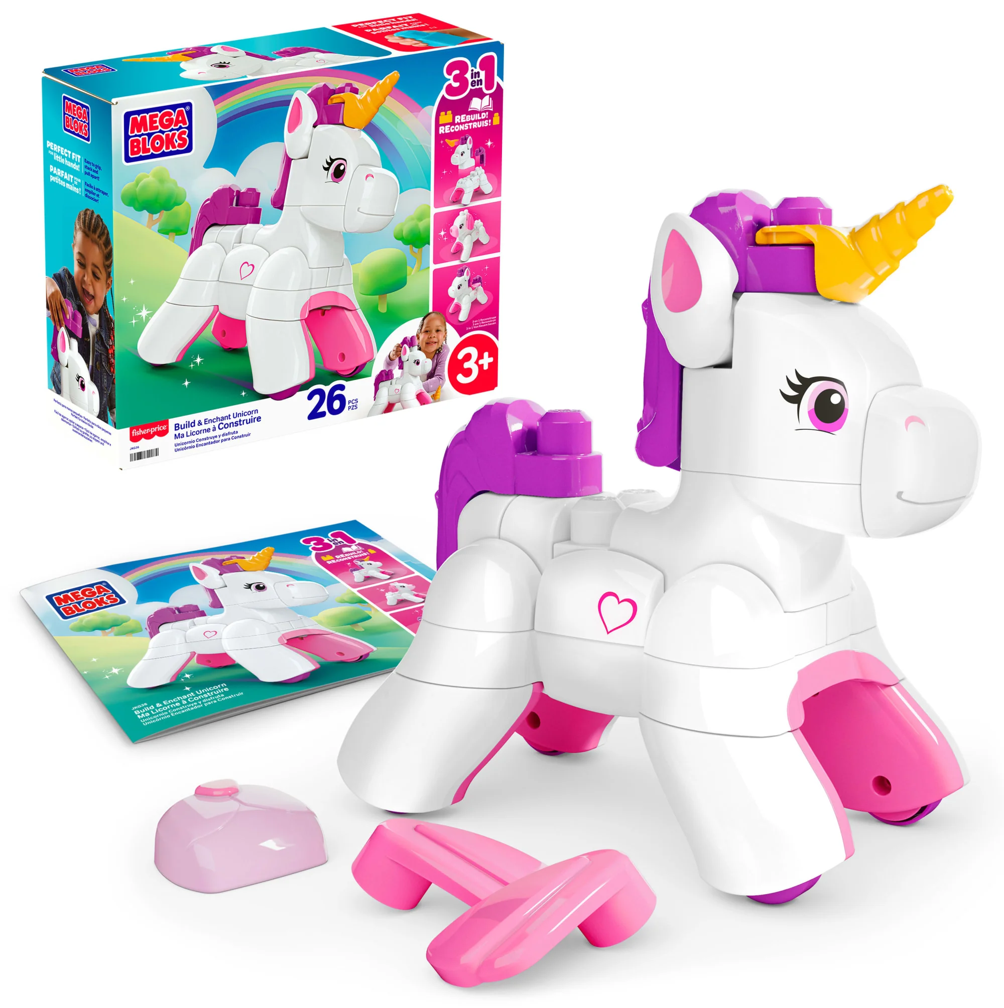 Mega Bloks® Ma Licorne à Construire
