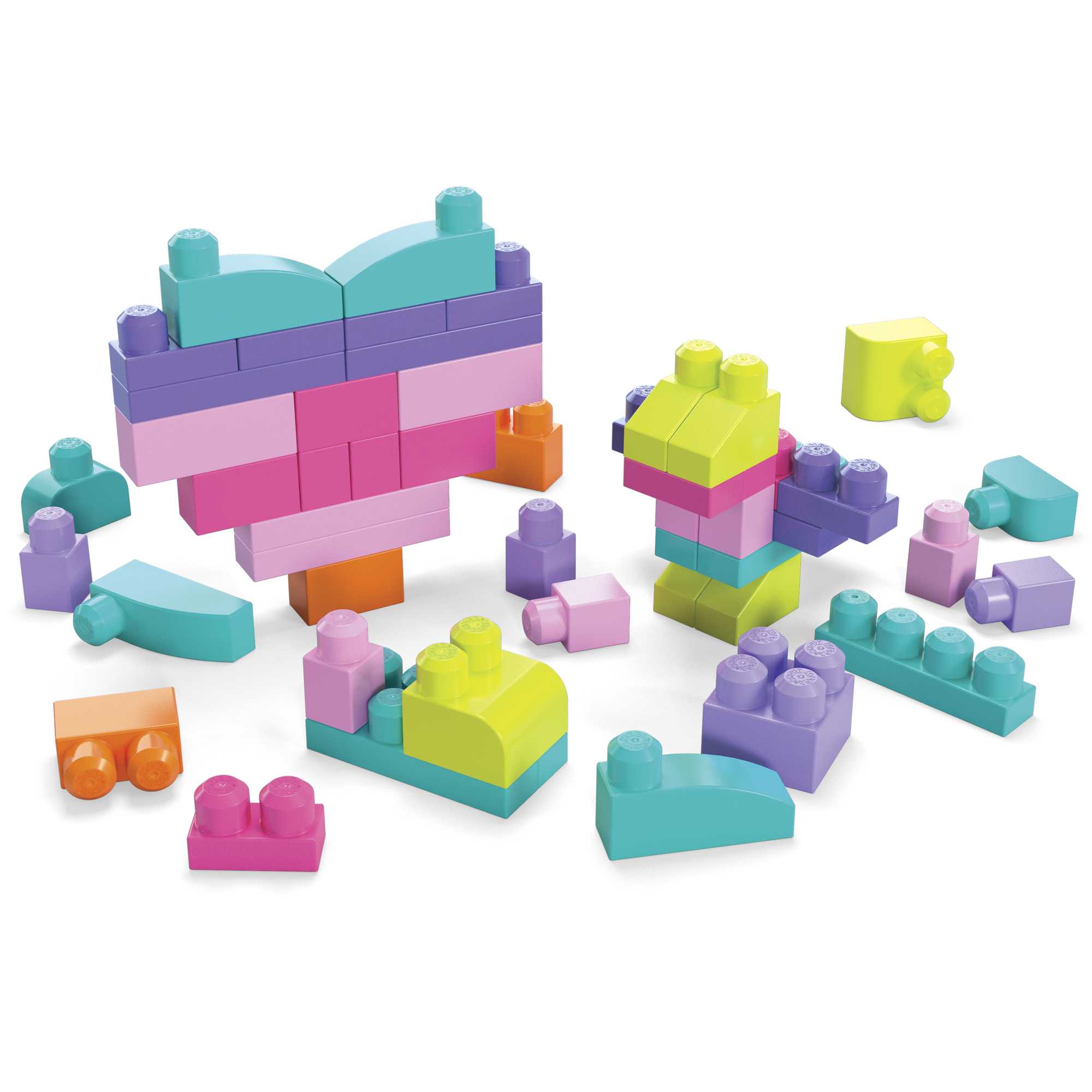 Mega Bloks Sac Rose 80 Briques - Image 3