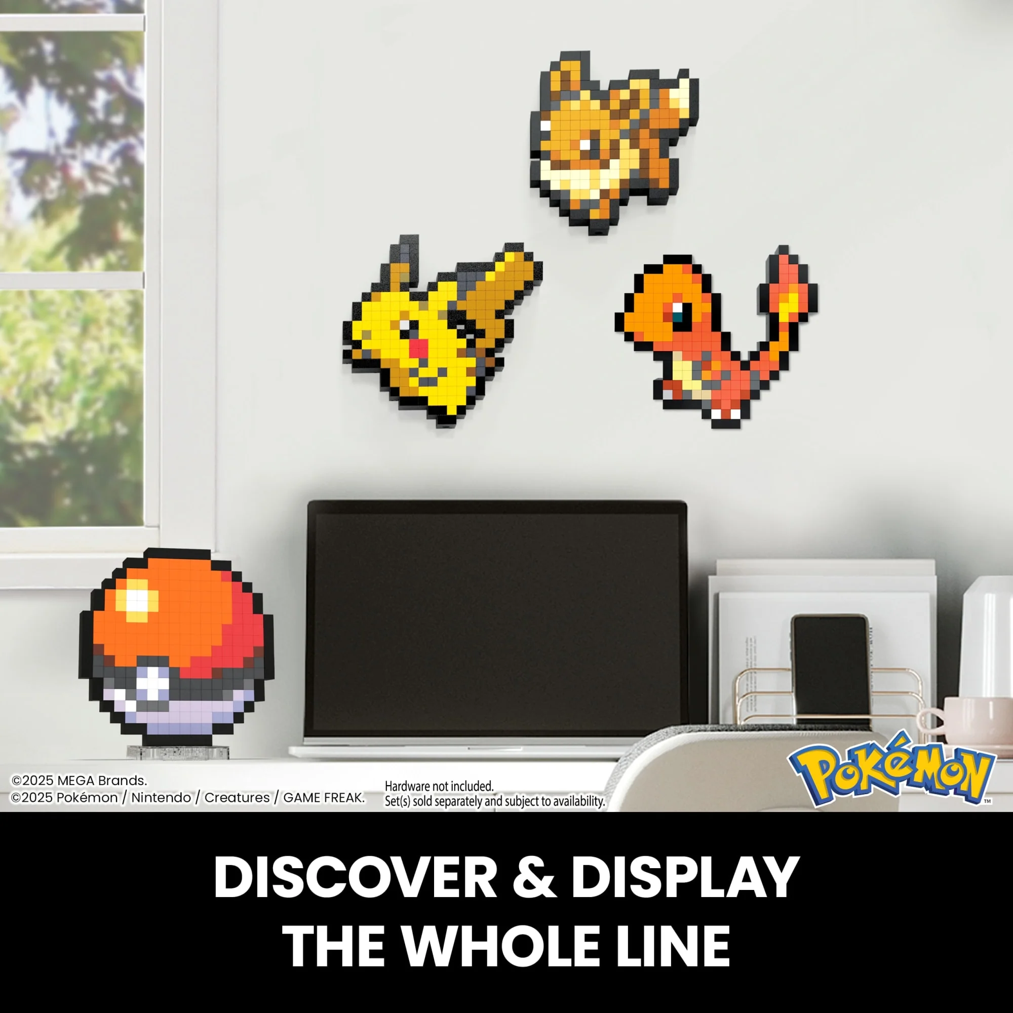 MEGA Pokémon Poké Ball Building Toy Kits (381 Pieces) For Collectors - Image 4