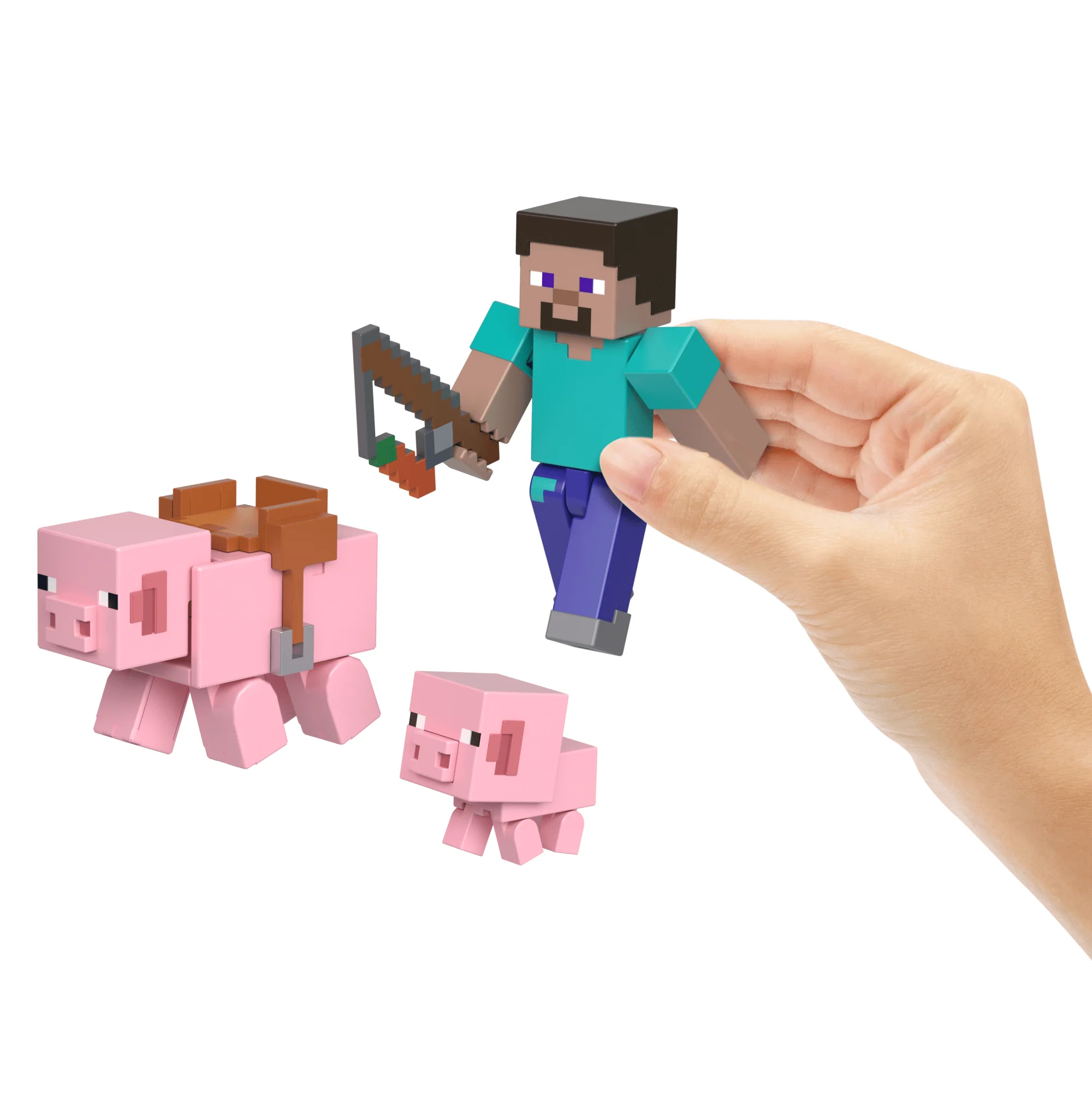 Minecraft Toys, 2-Pack Of Action Figures, Gifts For Kids - Image 2