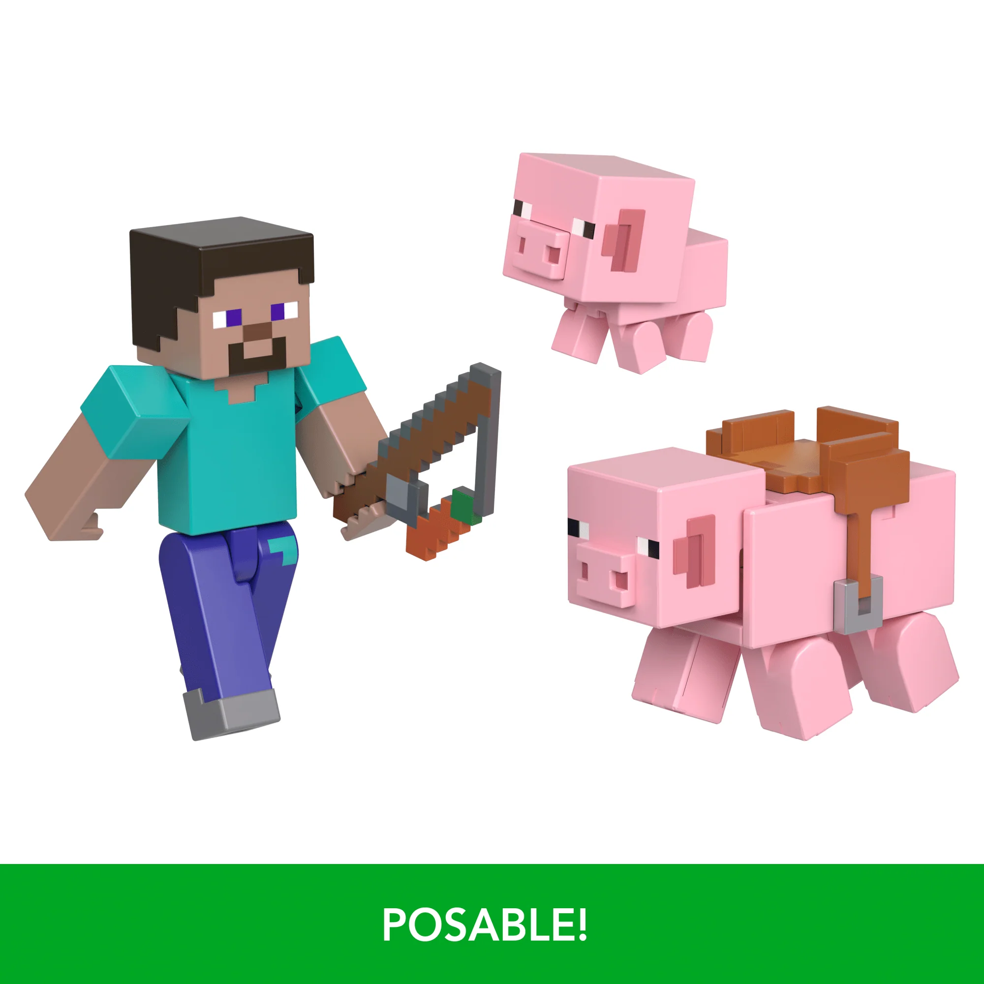 Minecraft Toys, 2-Pack Of Action Figures, Gifts For Kids - Image 5