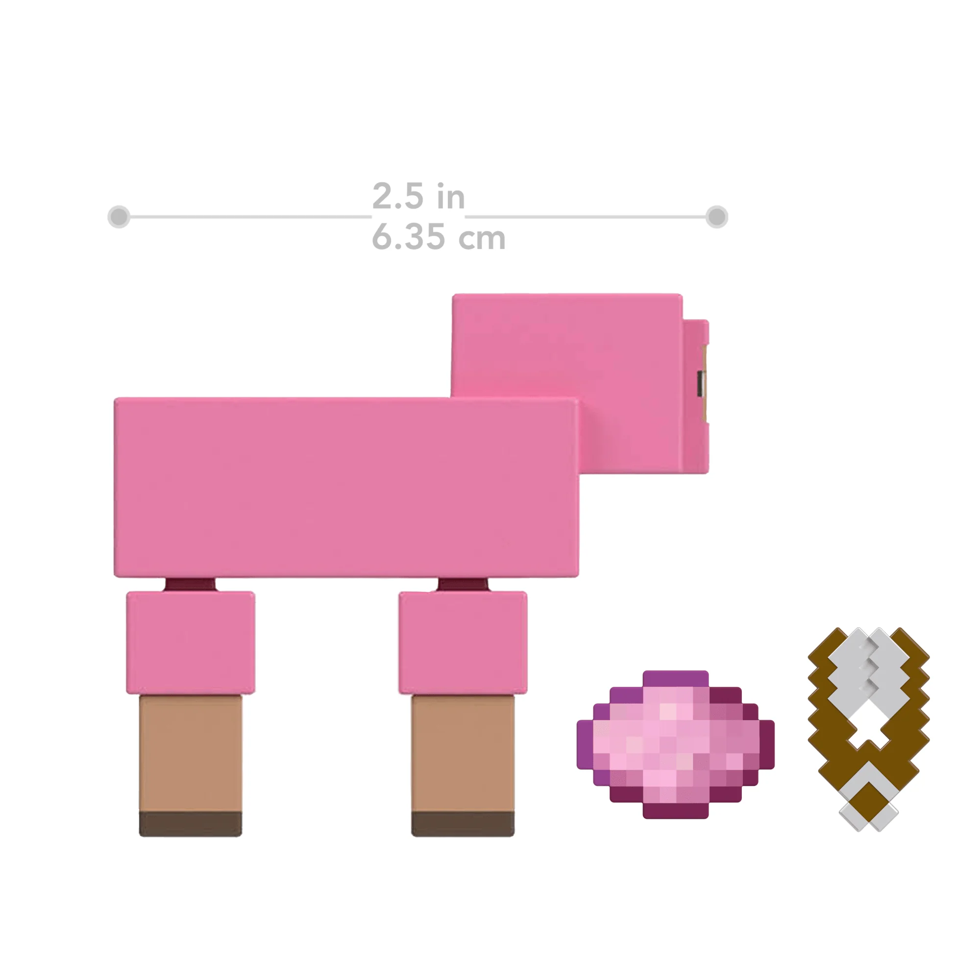 Minecraft Action Figures & Accessories Collection, 3.25-in Scale & Pixelated Design (Characters May Vary) - Image 5