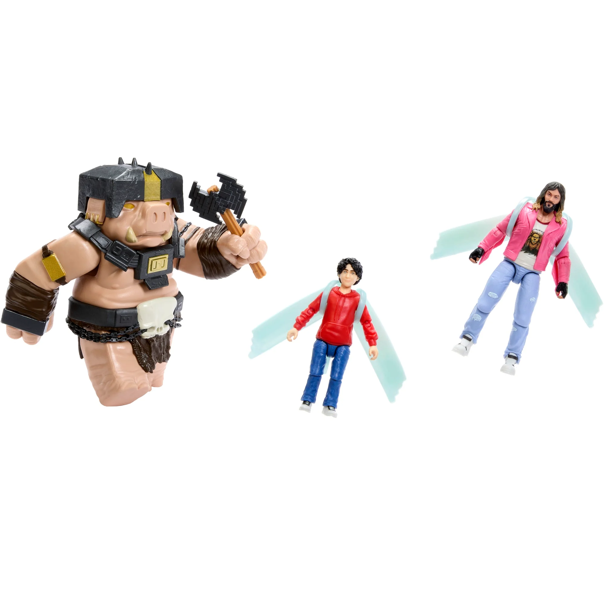 Minecraft A Well-Crafted Escape Figure Pack With 3 Action Figures & 4 Accessories inspired By The Movie - Image 4