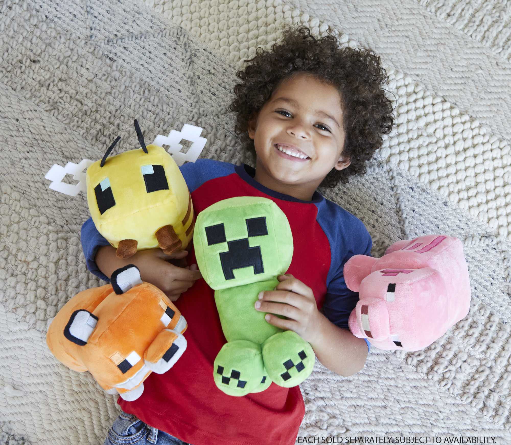 Minecraft Plush Dolls 8-in Plush Dolls, Fan Favorite Characters - Image 2