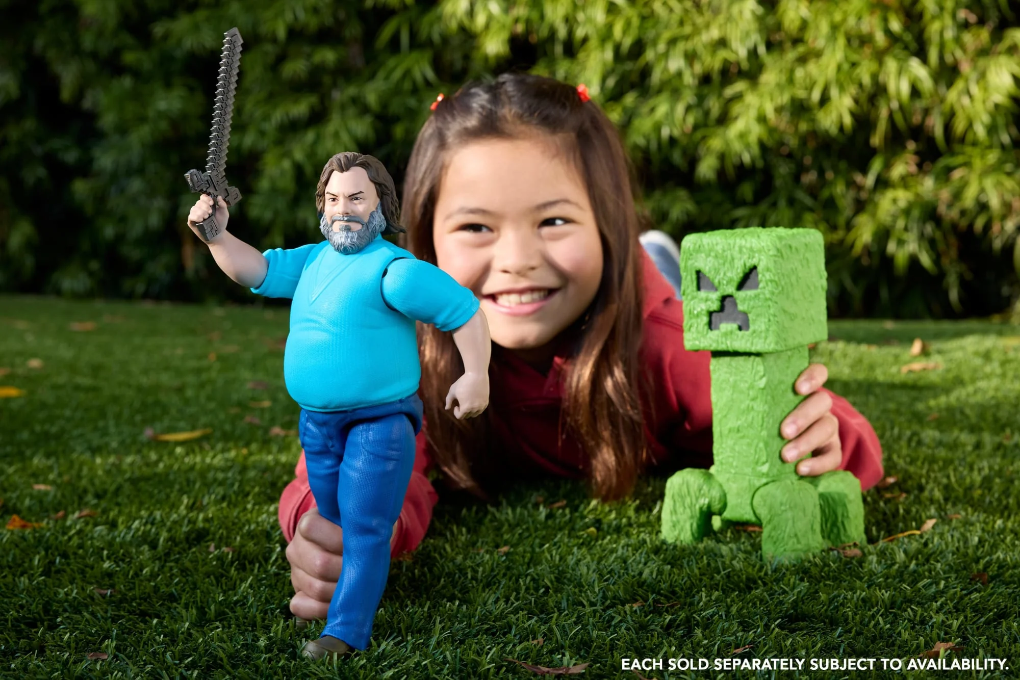 Minecraft Creeper Large-Scale Action Figure, 12-Inch Character Collectible Inspired By The Movie - Image 2