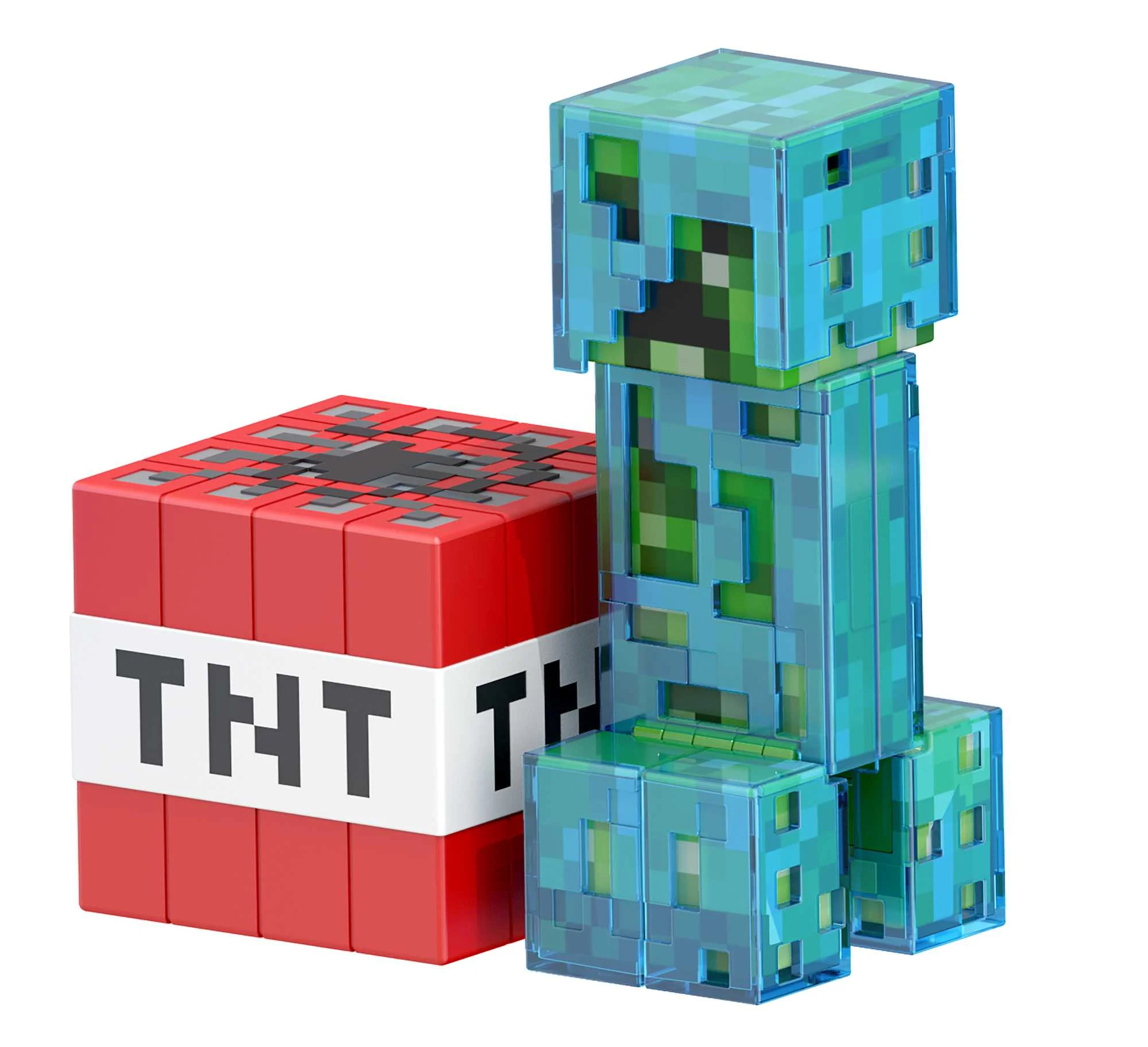 Minecraft-Diamond Level-Creeper-Figurine 14 Cm, Pièce de Collection - Image 4