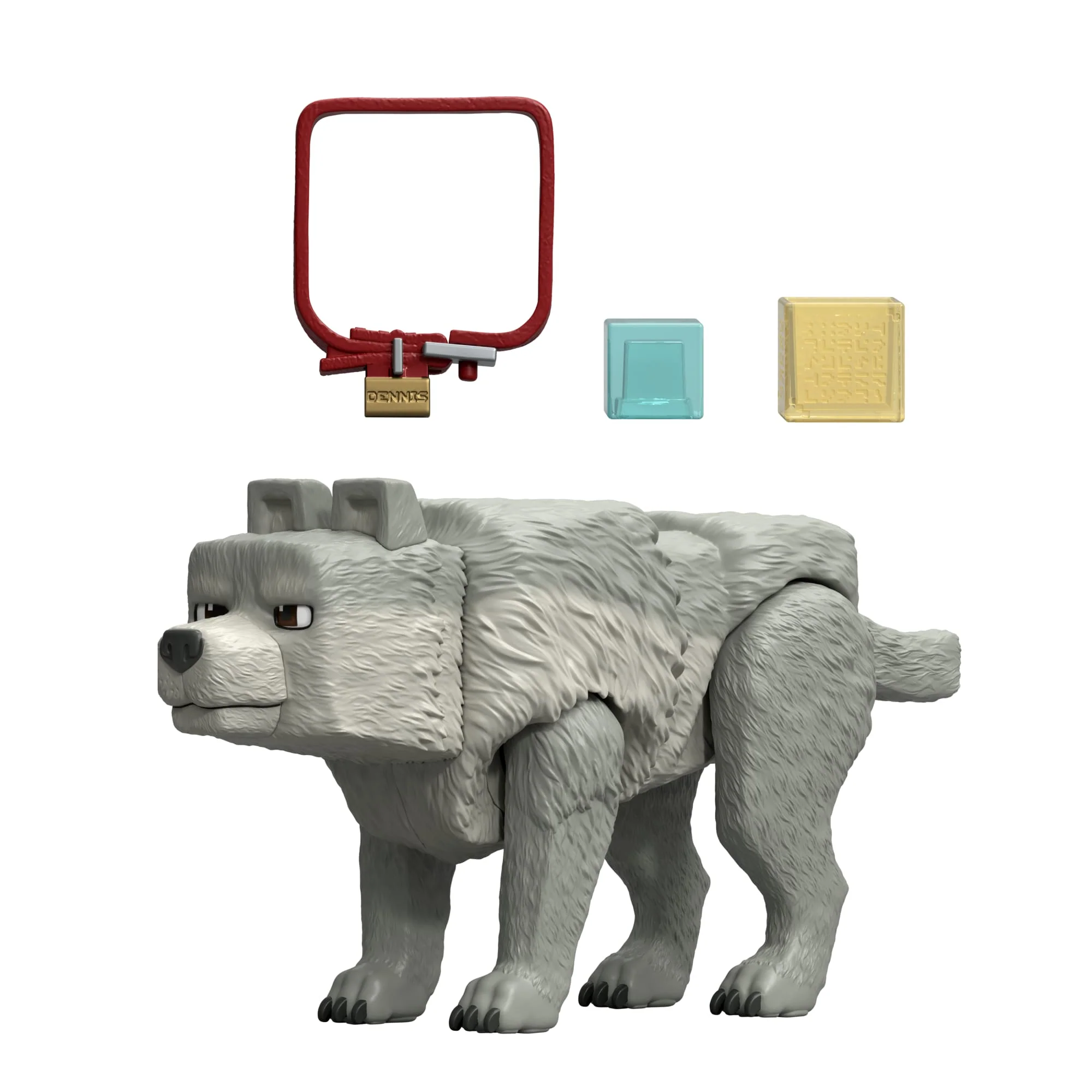 Minecraft – Figurine Articulée de 8,25 Cm et Access. – dennis Le Loup - Image 3
