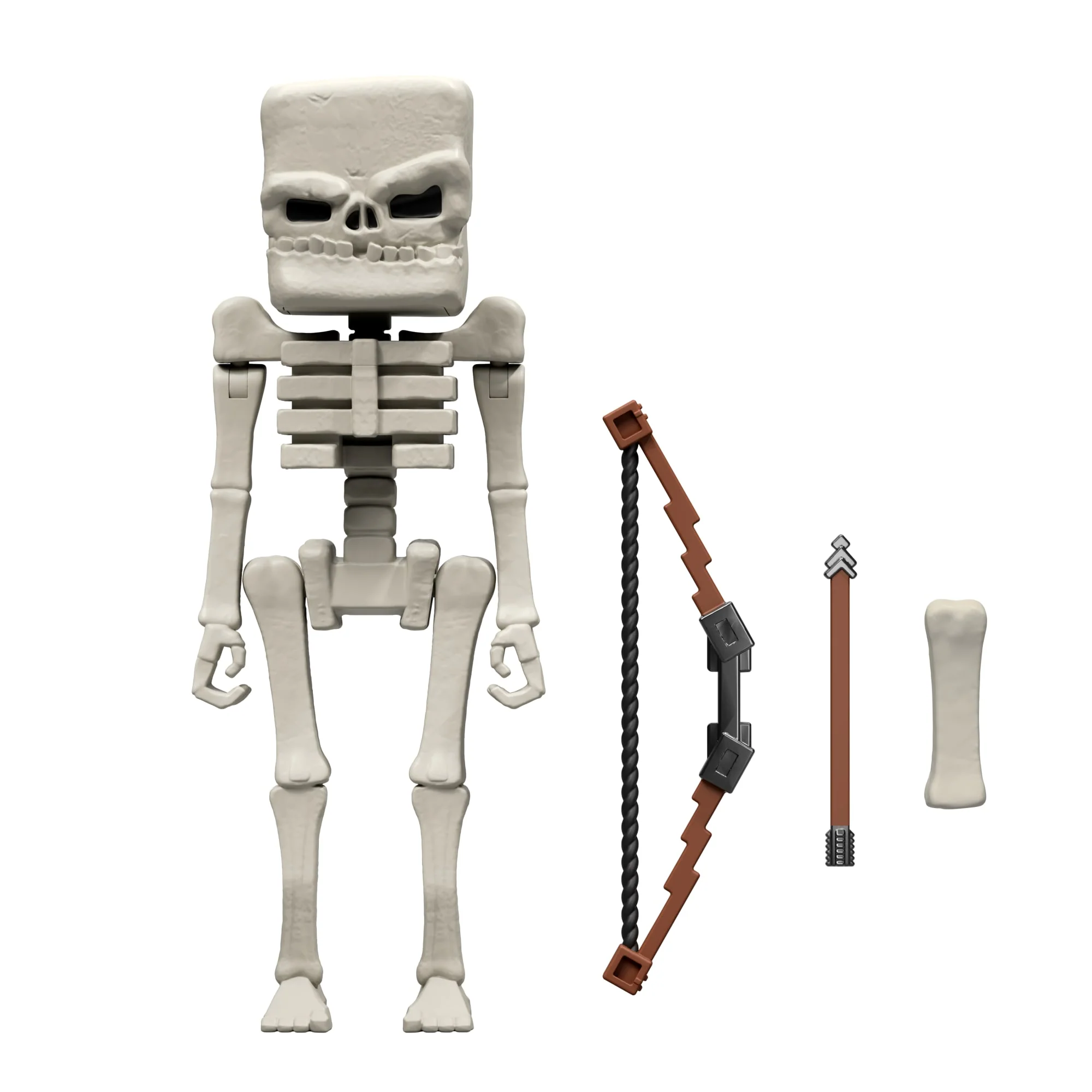 Minecraft-Figurine Articulée Squelette-Taille de 10 Cm et Accessoires - Image 3