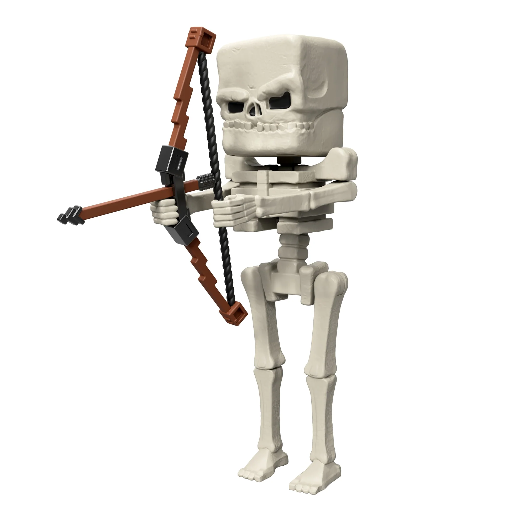 Minecraft-Figurine Articulée Squelette-Taille de 10 Cm et Accessoires - Image 4