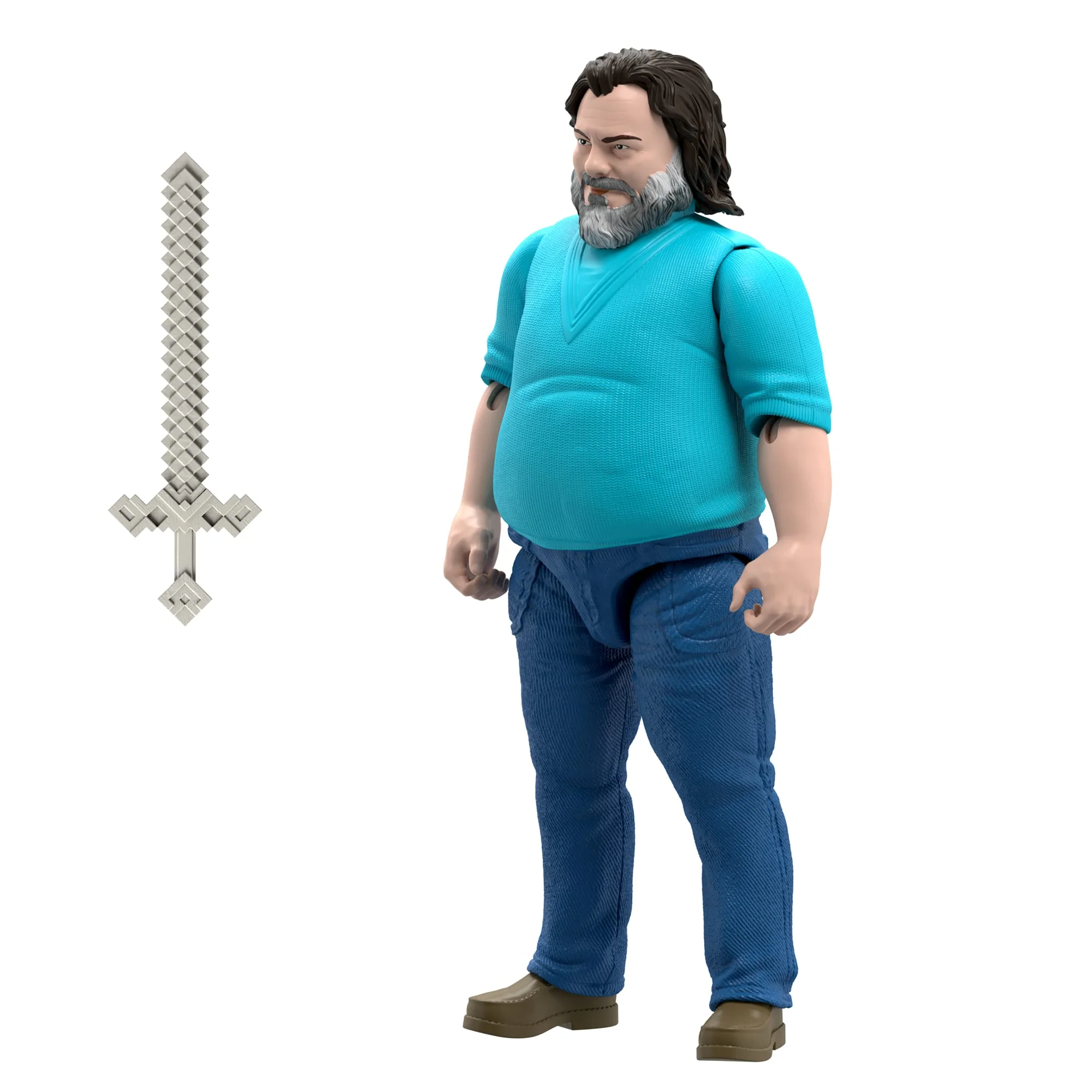 Minecraft-Figurine Articulée Steve-Taille de 30 Cm et Inspirée du Film - Image 5