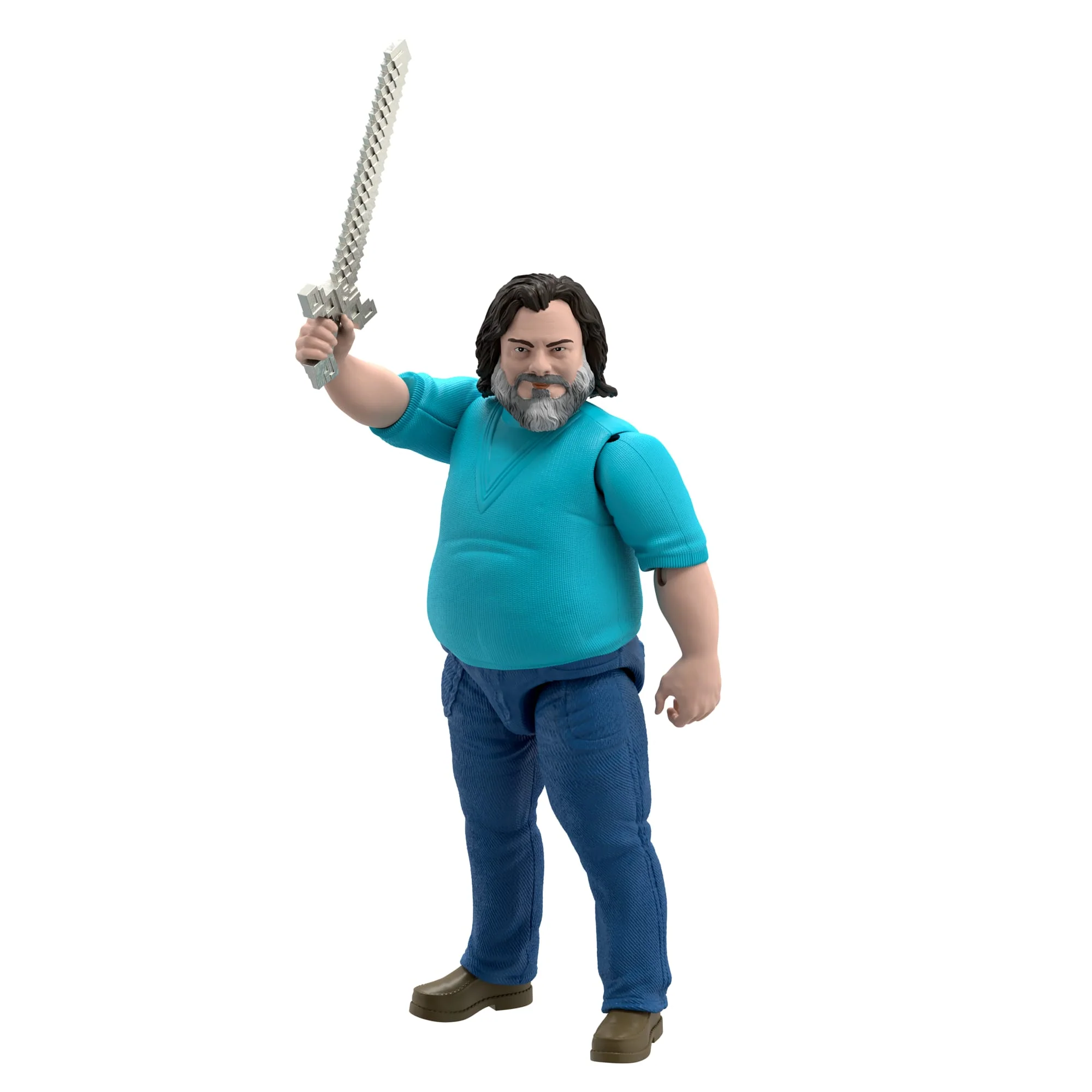 Minecraft-Figurine Articulée Steve-Taille de 30 Cm et Inspirée du Film - Image 6