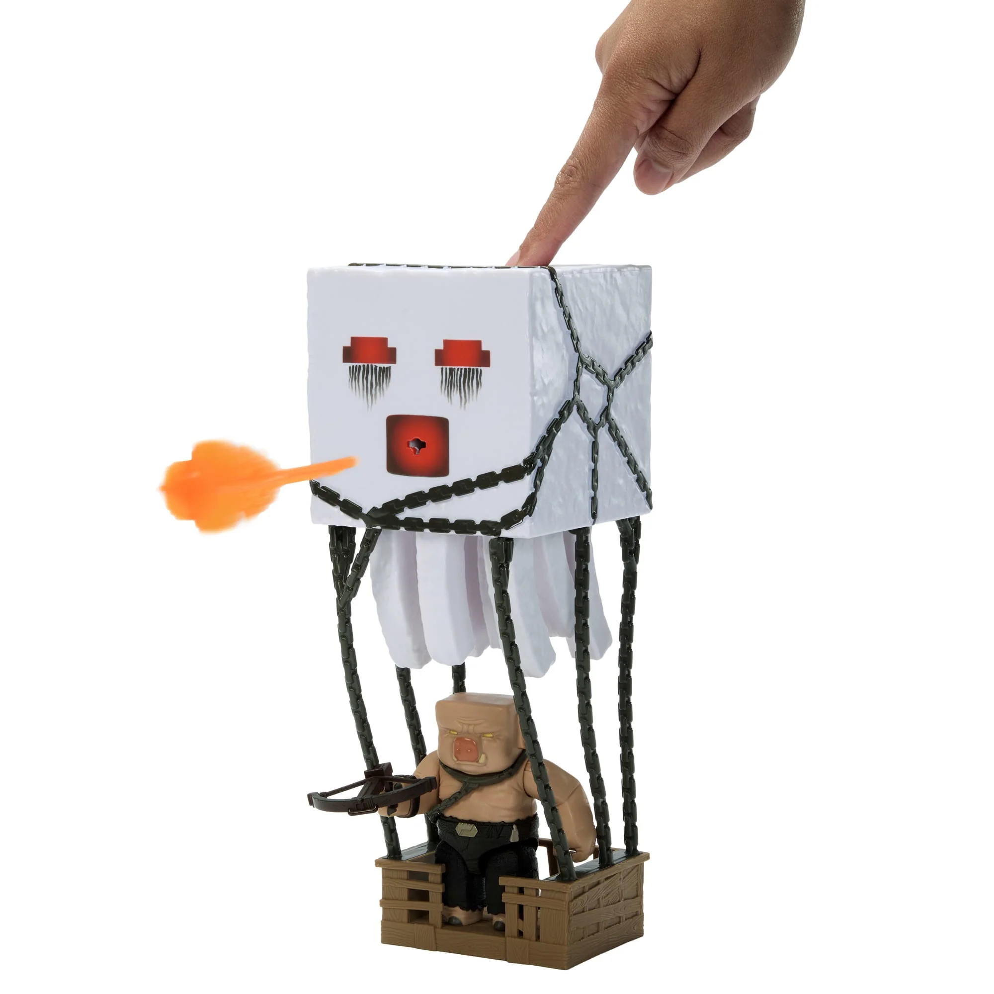 Minecraft Filme Figura de Brinquedo Ataque Explosivo do Ghast - Image 5